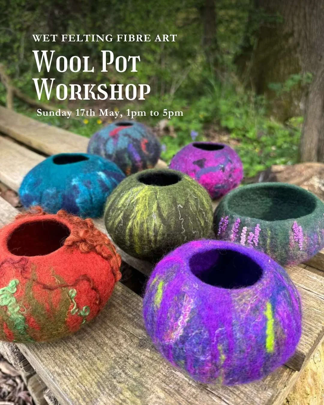 Wool Pot Workshop | Sunday 17th May, 1pm to 5pm