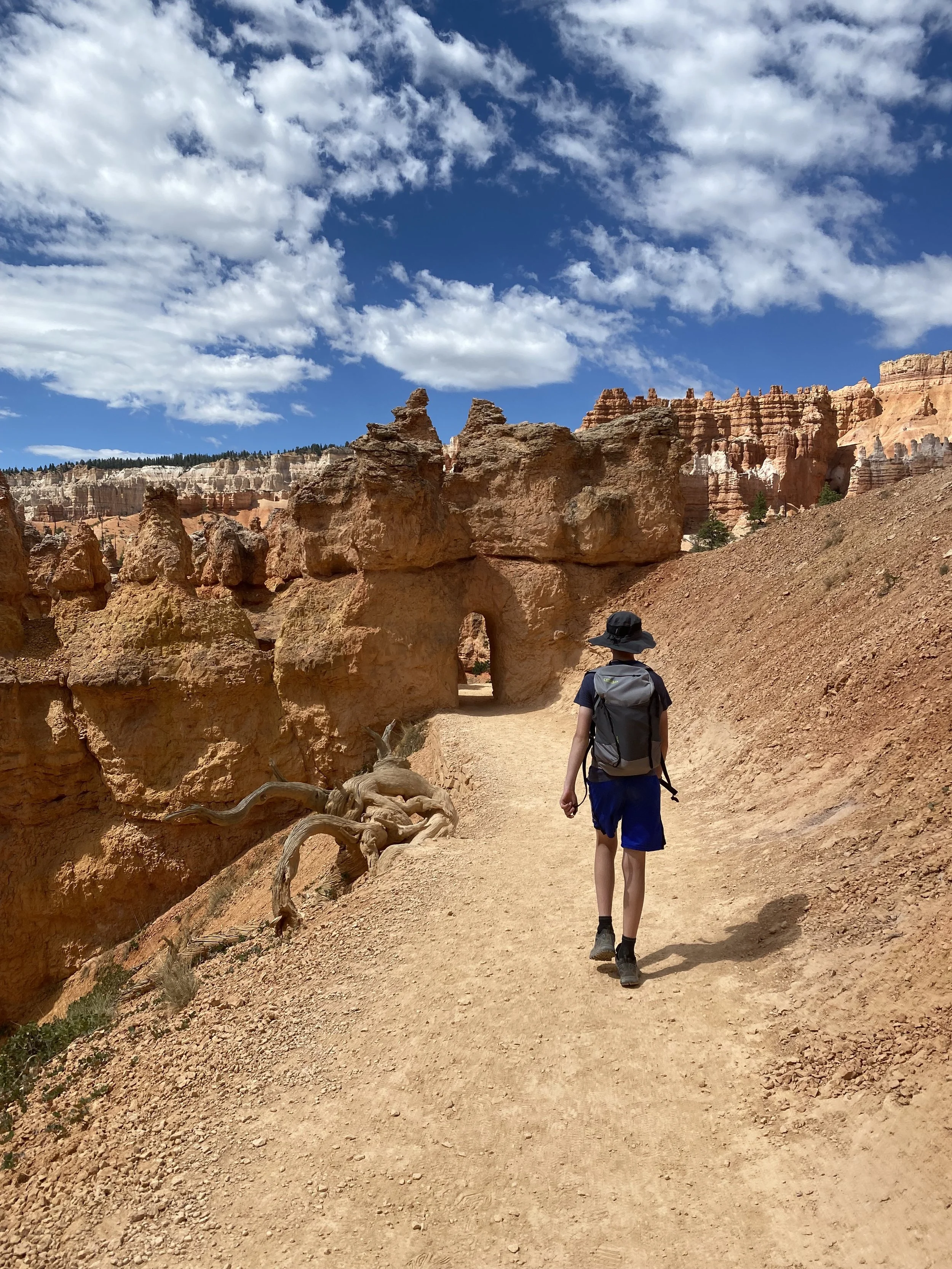 Child in Bryce Canyon National Park