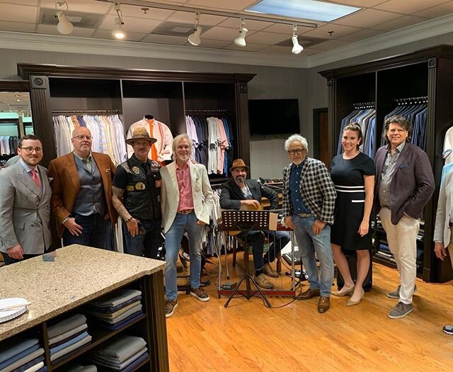 Always great to interact with our cities elite in the design and clothing industry! @guffeysatl is something way different than ordinary and I love to visit for the incredible mentorship &amp; camaraderie. Man thanks to my dear pal @thetimrichey #nei