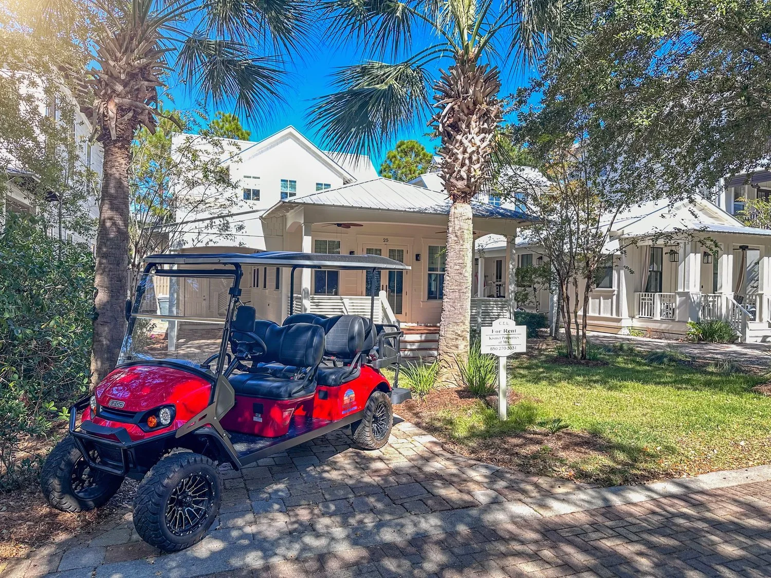 Golf Cart Included — Kismet Properties of 30A