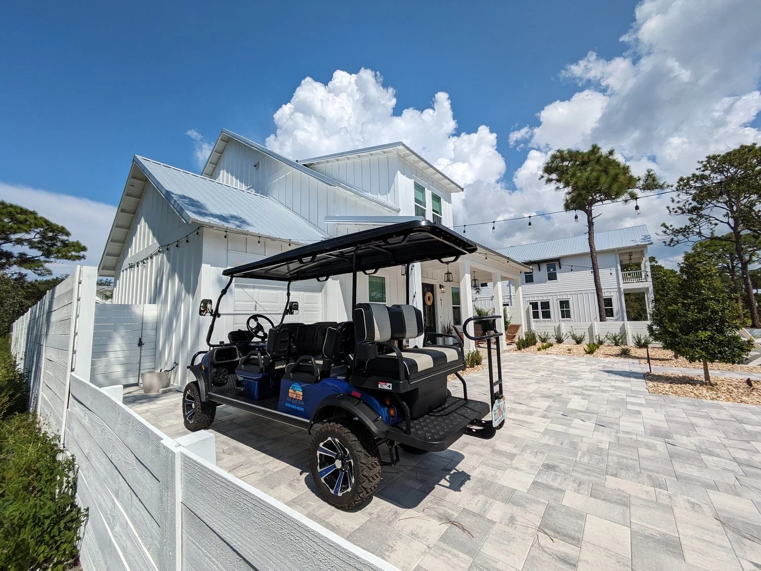 Golf Cart Included — Kismet Properties of 30A - Off Grid Penthouse Condos With Golf Cart And Golf Buggy