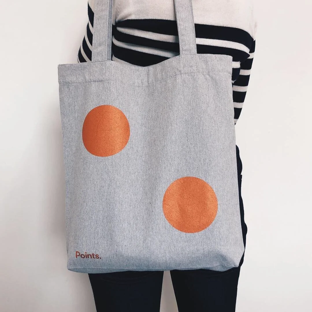 Points Tote Bags