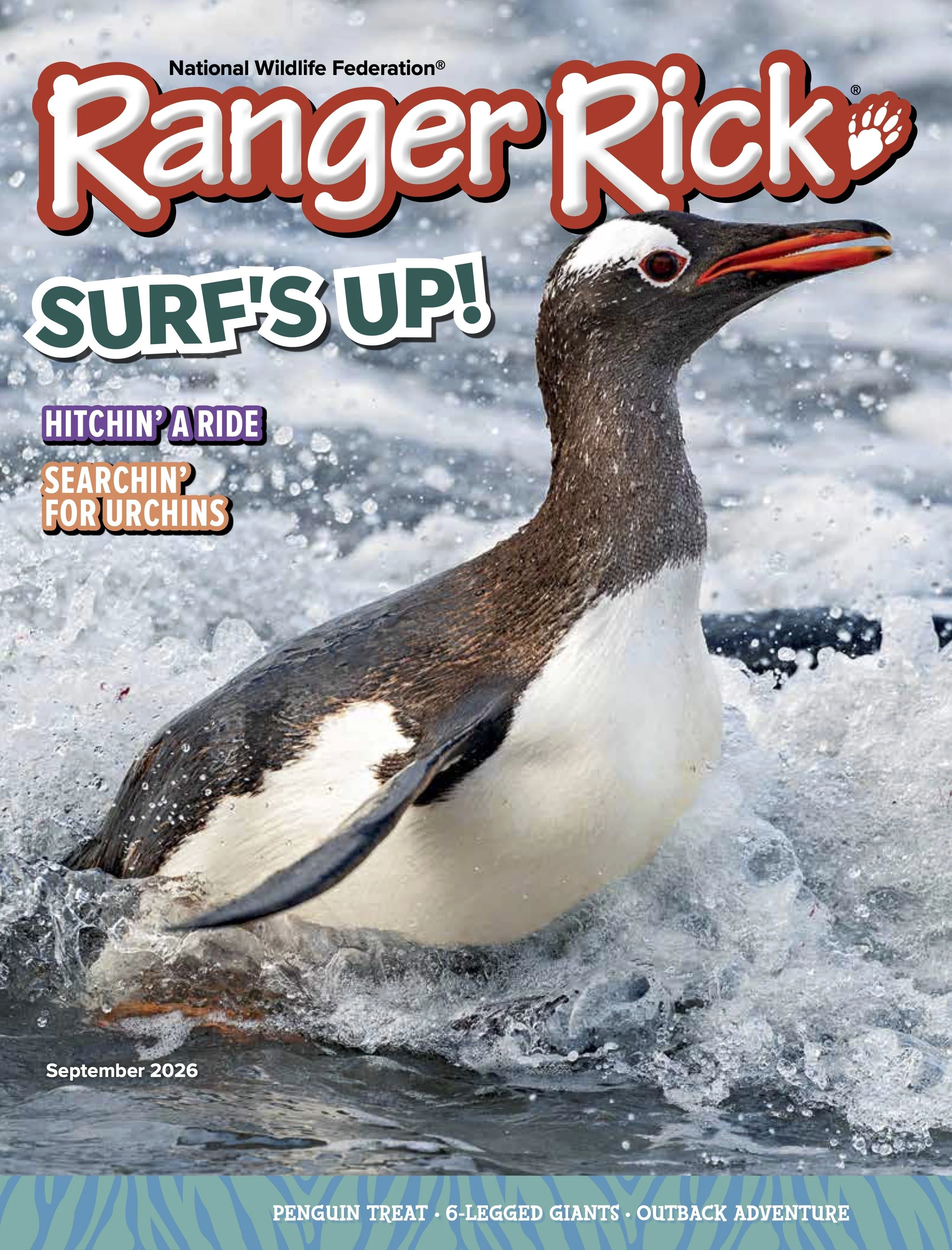 Greetings from Penguin-Land,  Ranger Rick , September 2026