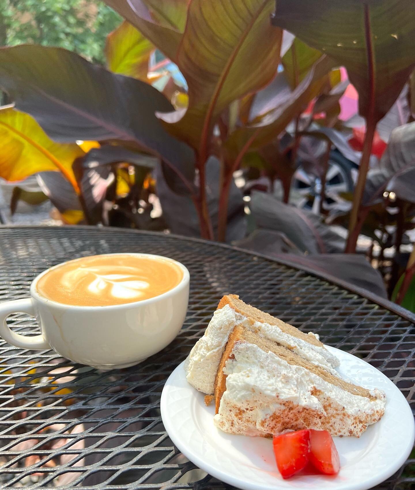 What if you came &amp; tried our chai spice cake with ginger whipped cream&hellip; 🍰☕️ we&rsquo;re just saying&hellip; it&rsquo;s perfect with a latte!!!