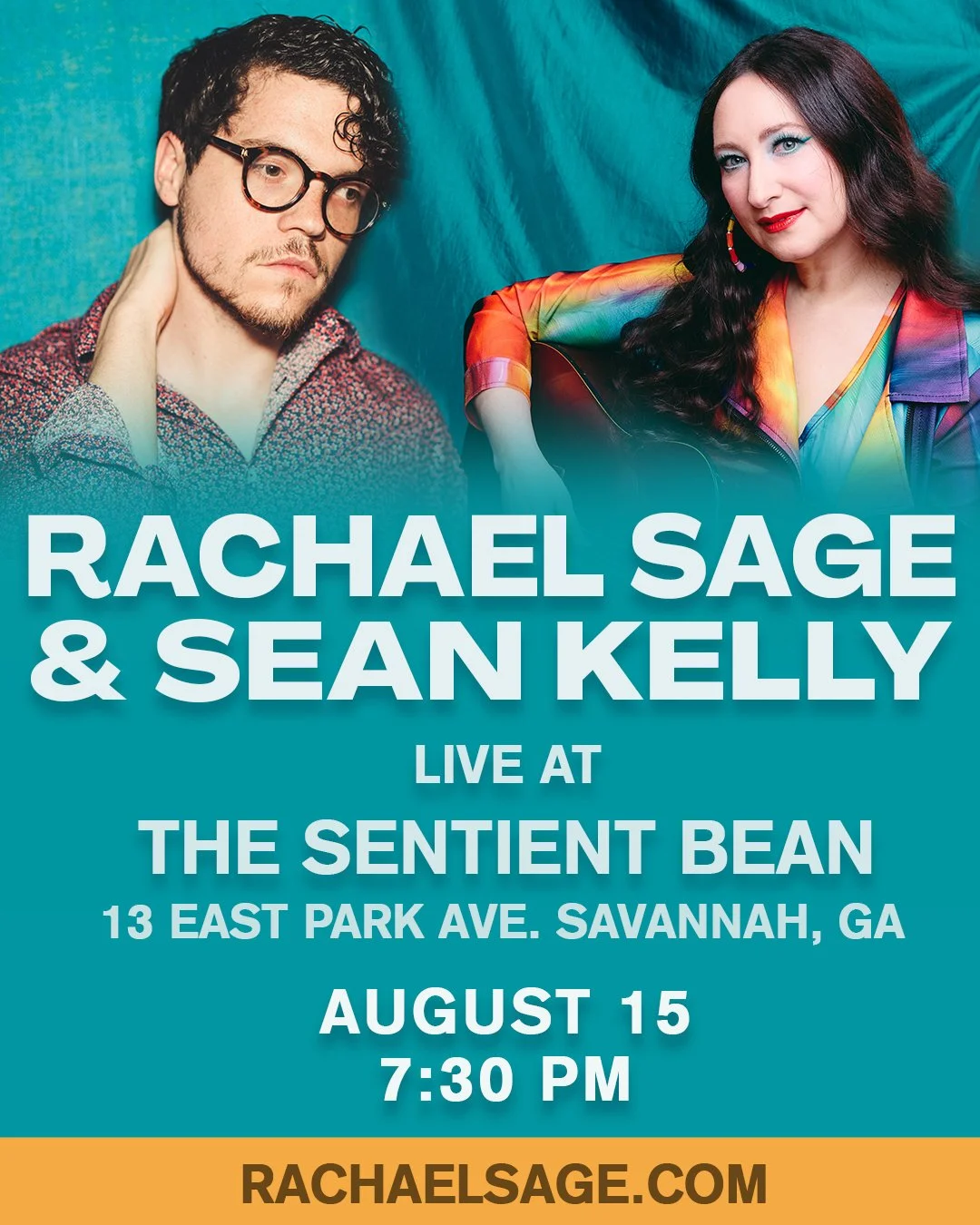 Rachael Sage & The Sequins with Sean Kelly