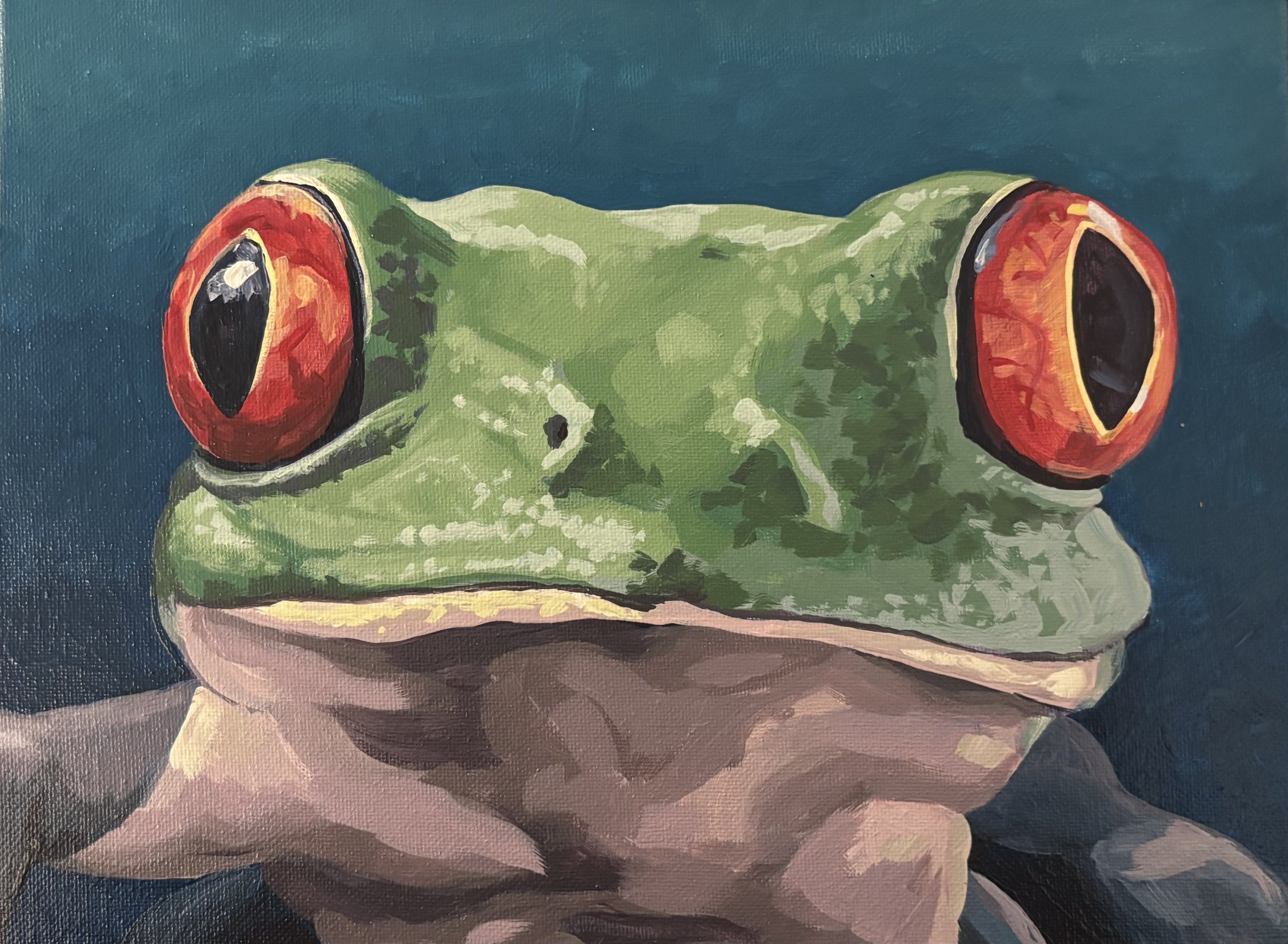 Frog Face by Laci McCrea