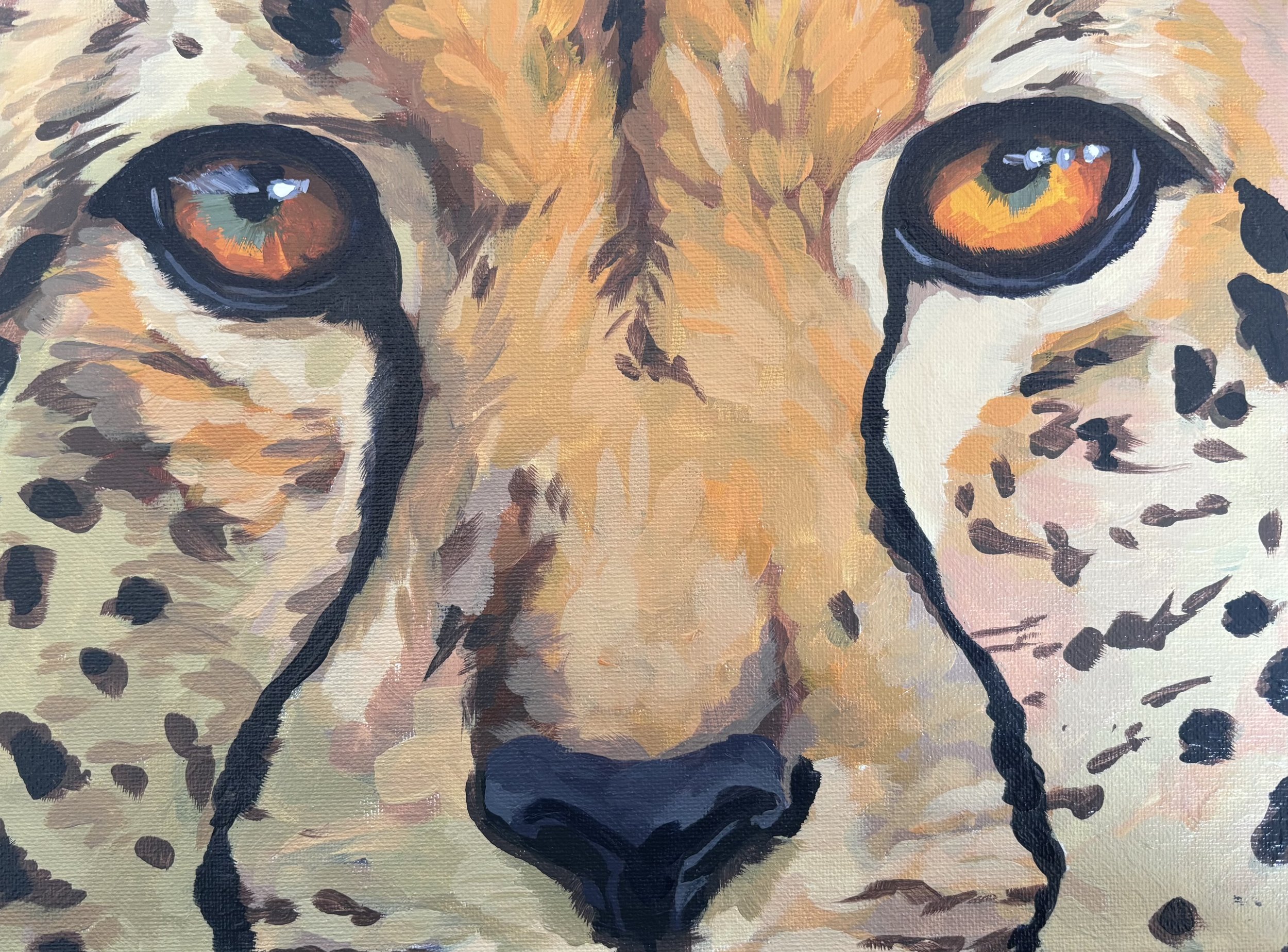 Cheetah Face by Laci McCrea