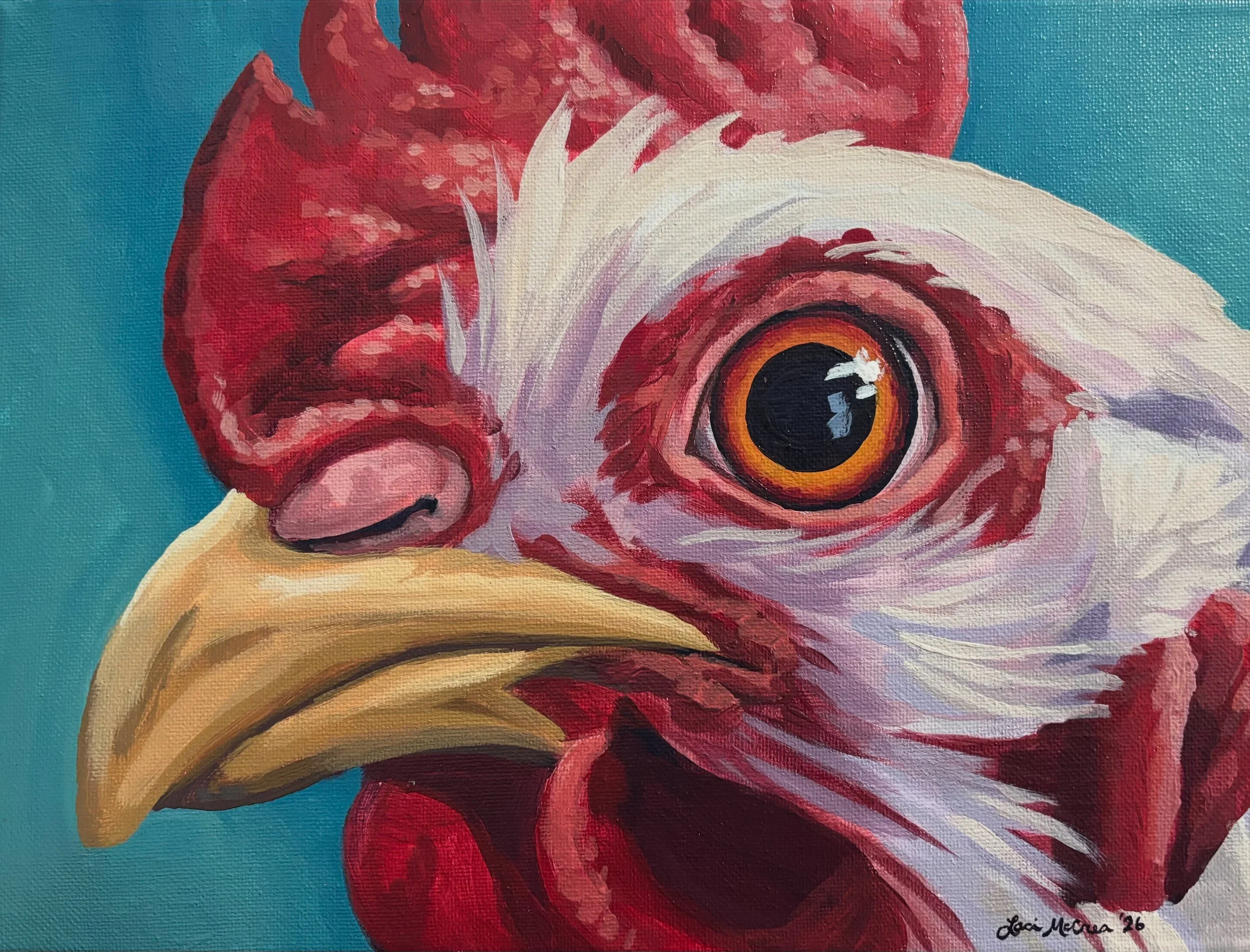 Chicken Face by Laci McCrea
