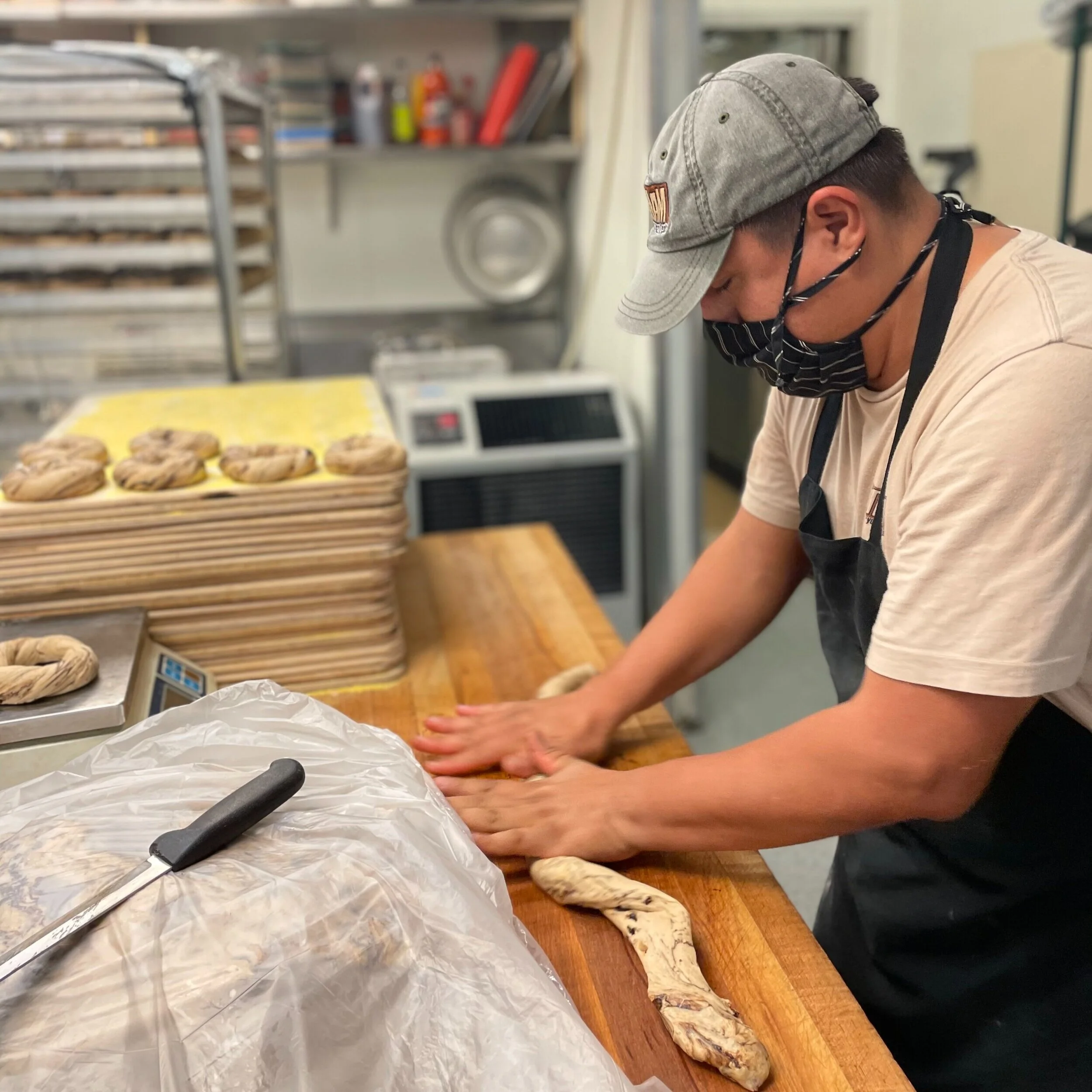 Hand Rolled Bagels vs. Machine Rolled Bagels