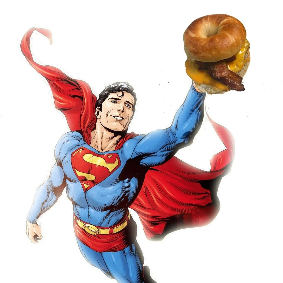 If Superheroes Ate Bagel Sandwiches...
