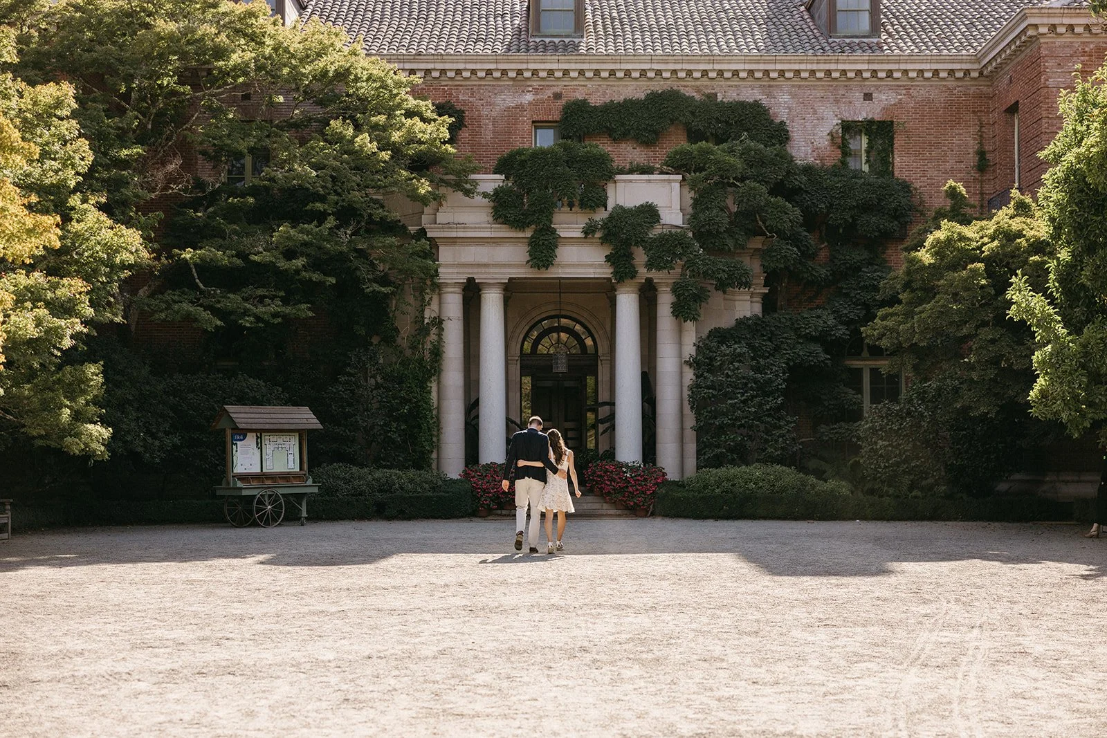 Mileen Zarin Events luxury wedding planner at Filoli Historic House & Gardens.