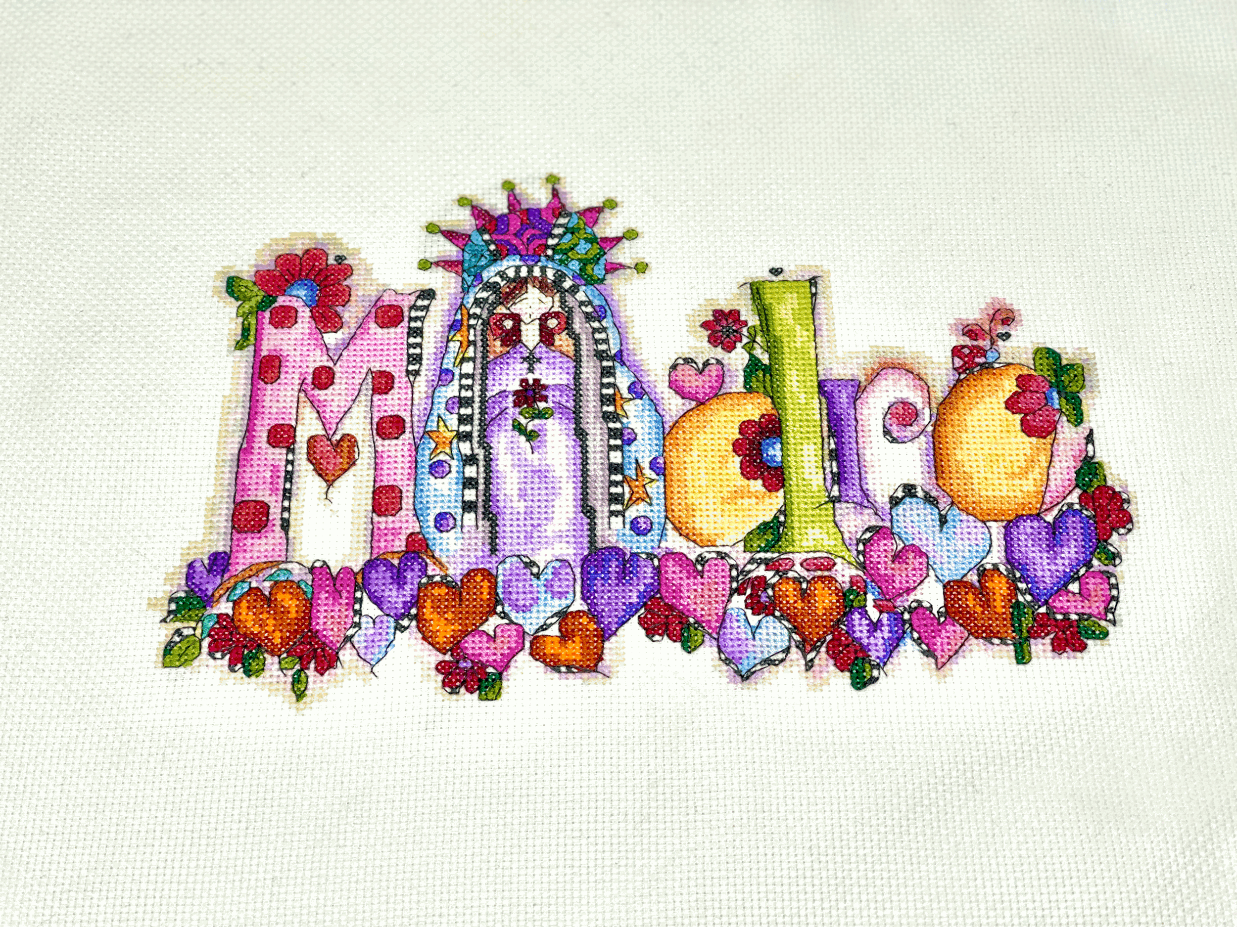 Madre Cross Stitch Pattern