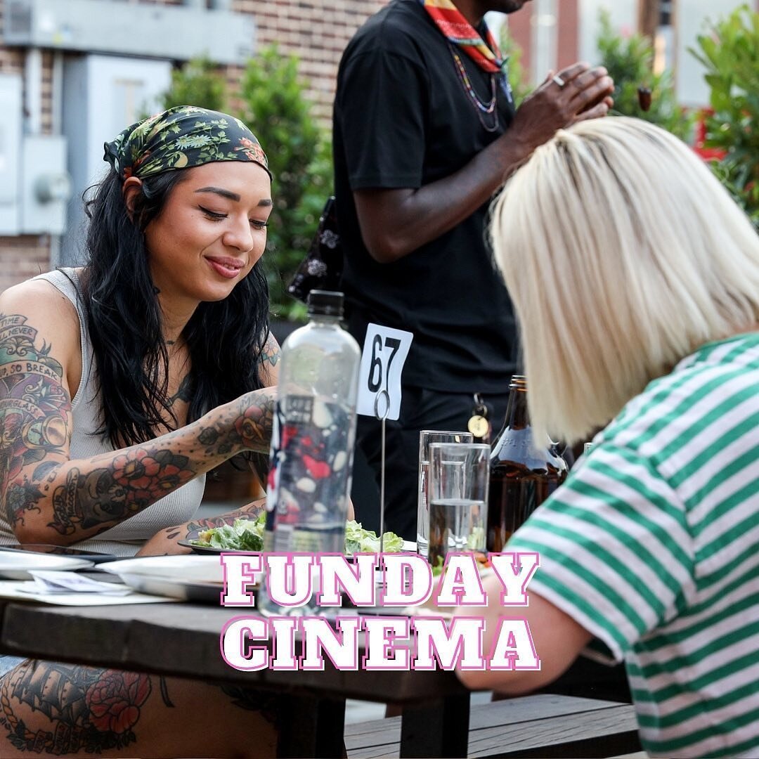 Today 4pm - 11pm it's #FundayCinema 🍕at @ammazza.pizza &hellip; BRING YOUR FRIENDS! 
🎶Music by : 
@seanfalyon
@xoloveg
@djgreg_nyce
⠀⠀⠀⠀⠀⠀⠀⠀⠀
Movie 🎥 : 930pm