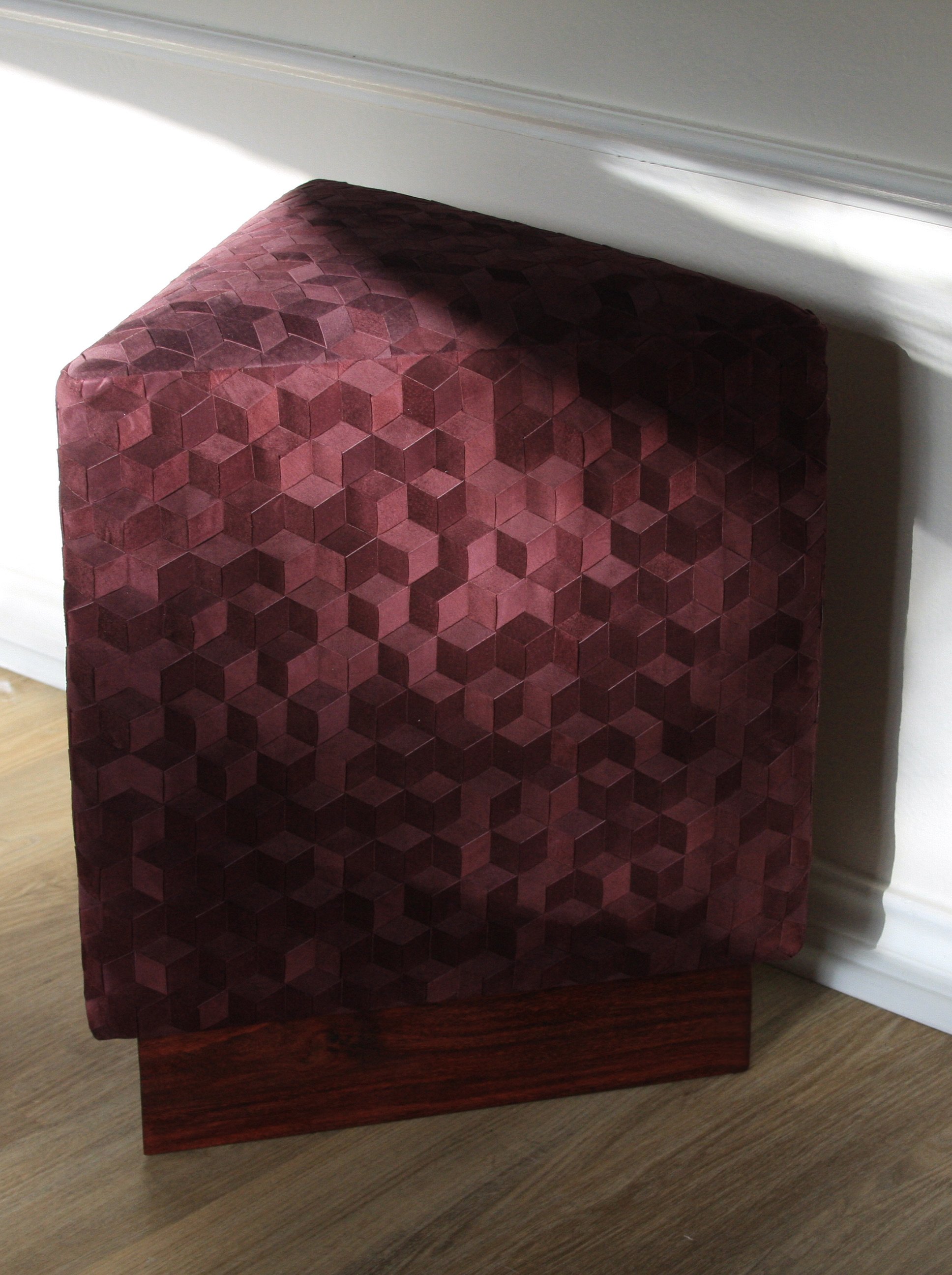 Triangular Vanity Stool