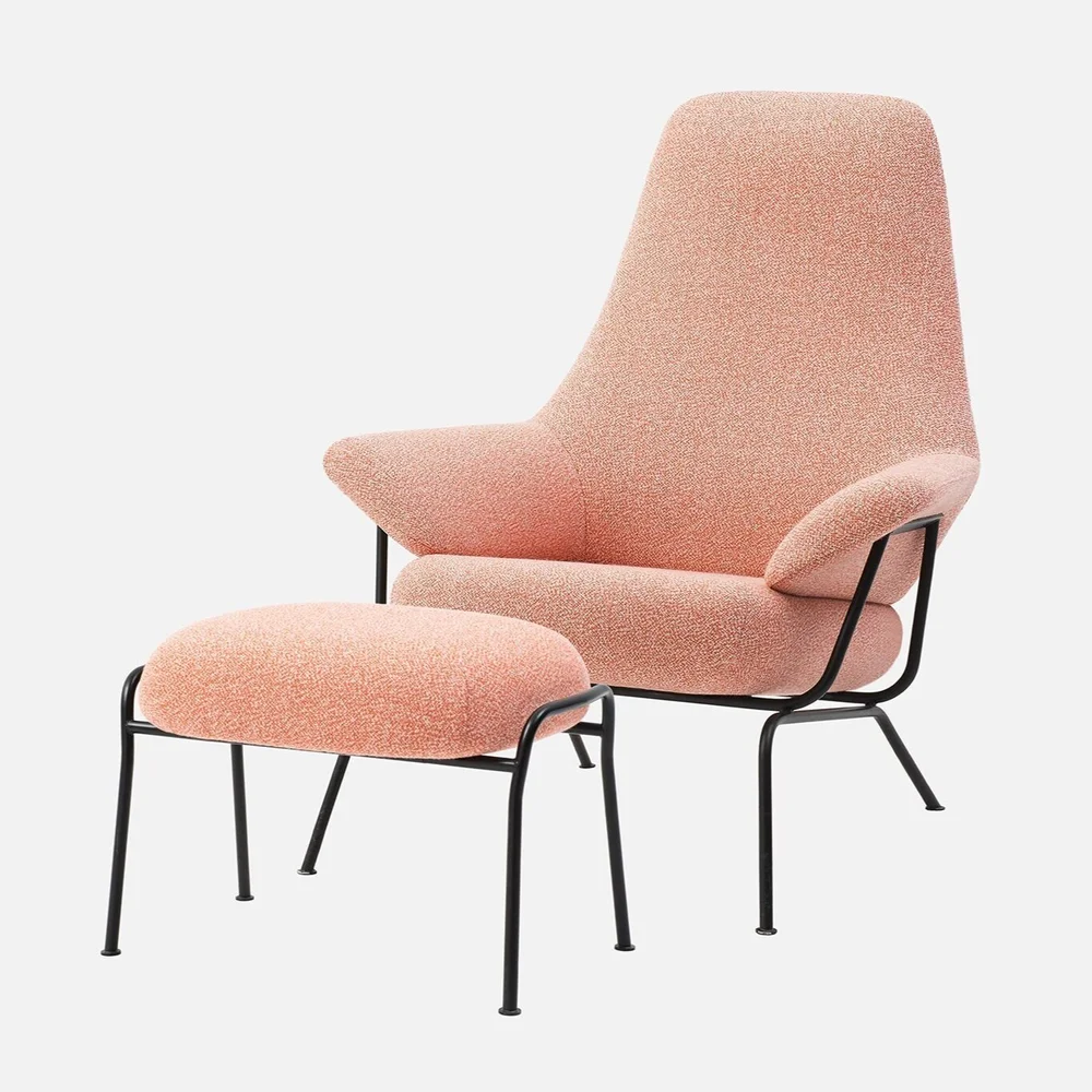 Hai Lounge Chair &amp; Ottoman - Hem