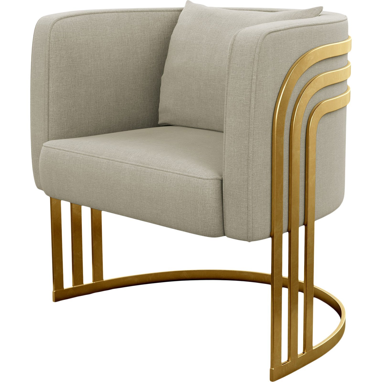 Art Deco Tub Chair | @LuxDeco