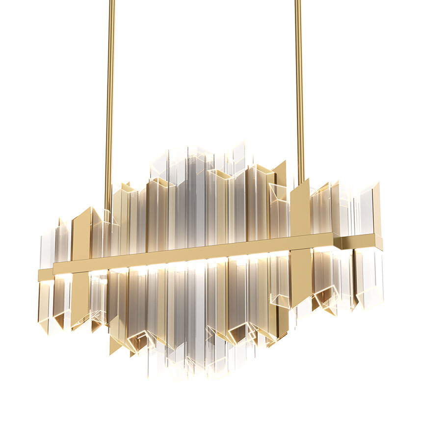 Rowland Linear Pendant | @Alora