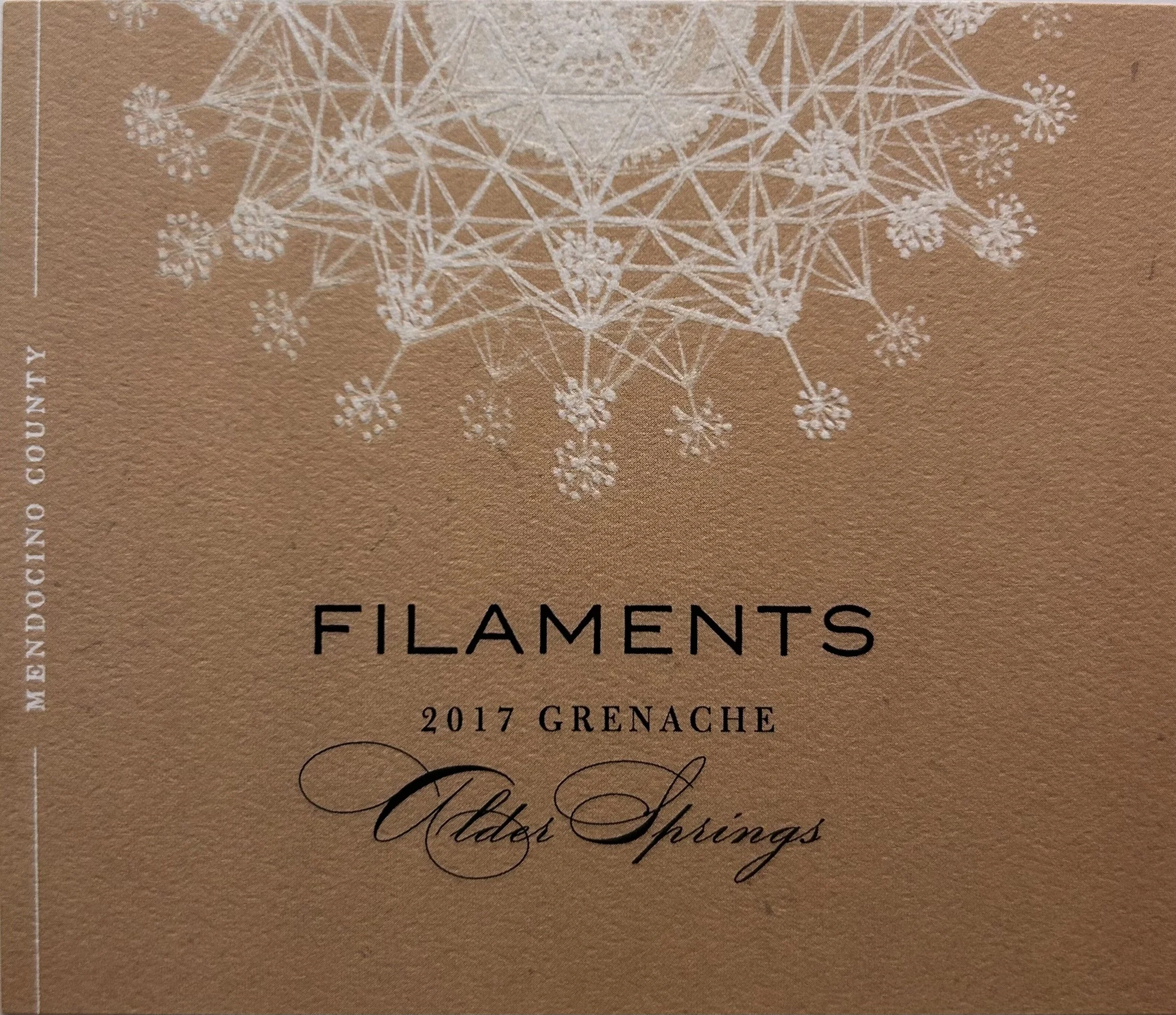 2017 Alder Springs Vineyard Grenache