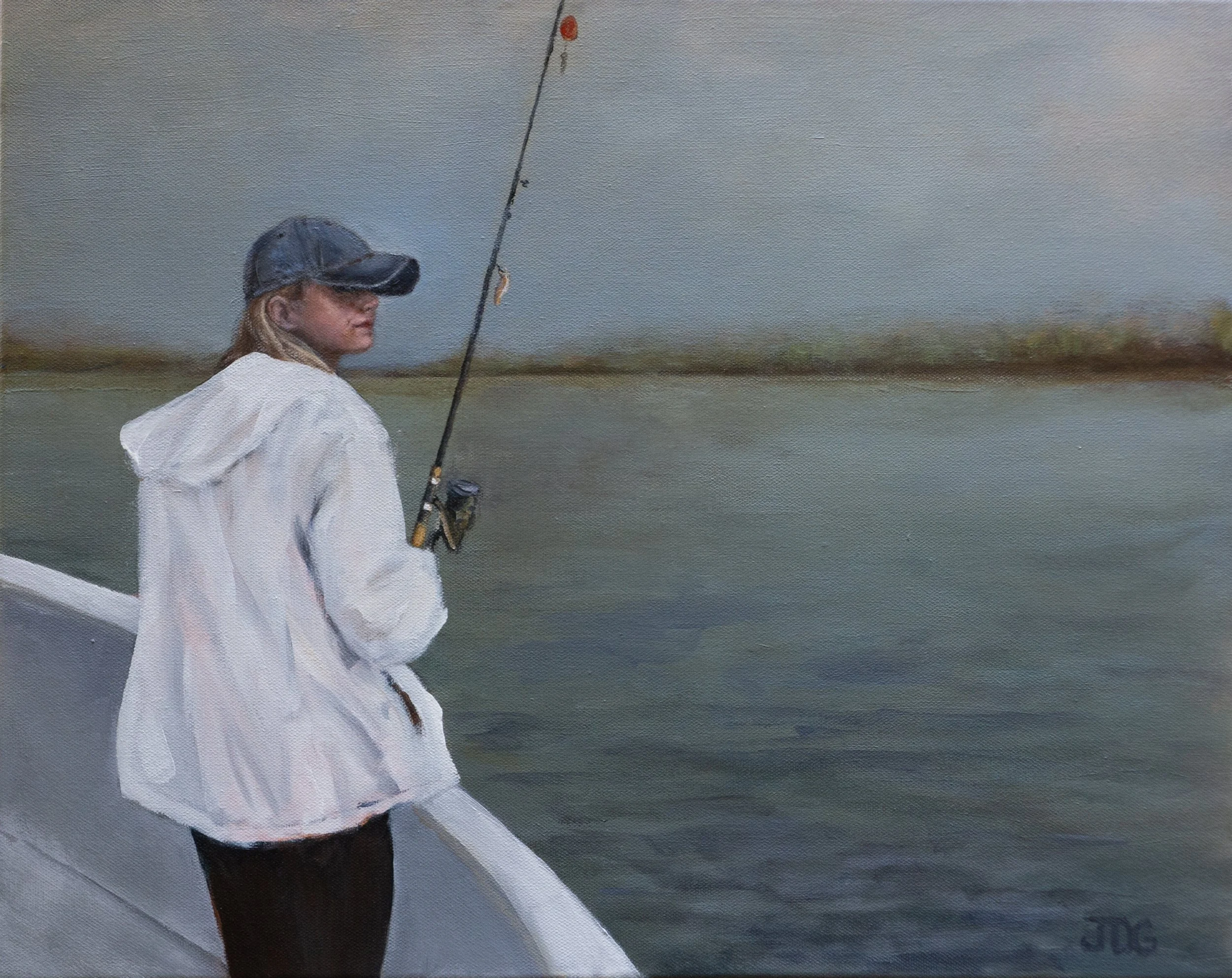 Kendall Fishing in Delacroix, LA