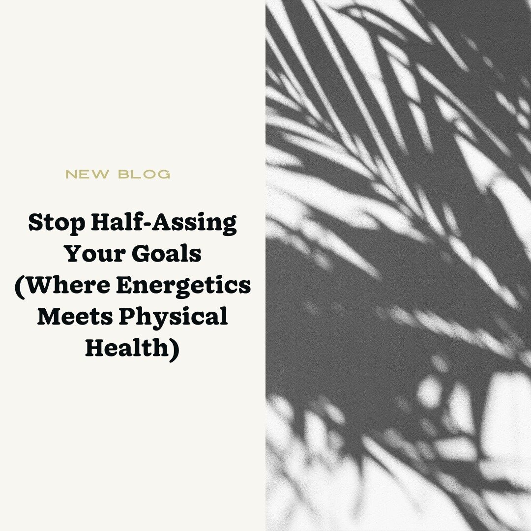 ➳ I&rsquo;ve been ruminating on how the heck to better explain health energetics to you without complicating it or oversimplifying it.

As I was mapping out my week in my planner on Sunday, I had a big realization that led to the perfect way of shari
