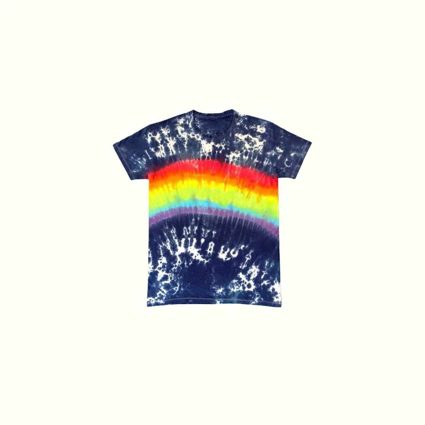 Midnight Rainbow Tee &bull; L &bull; 100% cotton .
.
.
.
.
#tiedye #handmade #tiedyefashion #fashion #tiedyeshirt #hippie #art #tiedyeisart #hippiestyle #icedye #love #gratefuldead #love #rainbow #tshirt #psychedelic #tiedyelife #thebeatles #tiedyed 