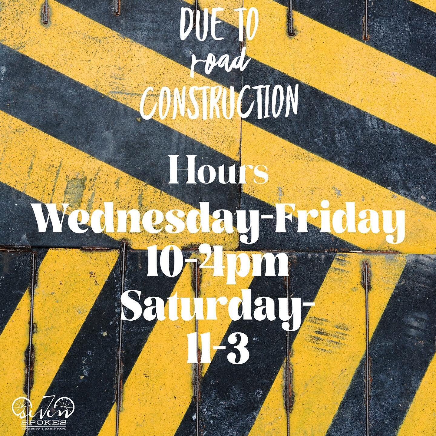 Road construction 🚧 is making life difficult. #strictdaycarehours #momlife