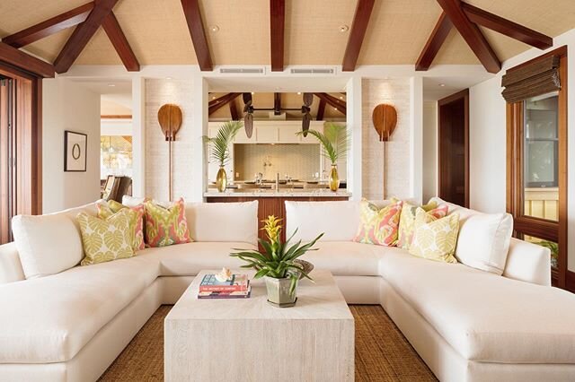 | Beautiful interior details |  #beachhome #hawaii #kukuiula