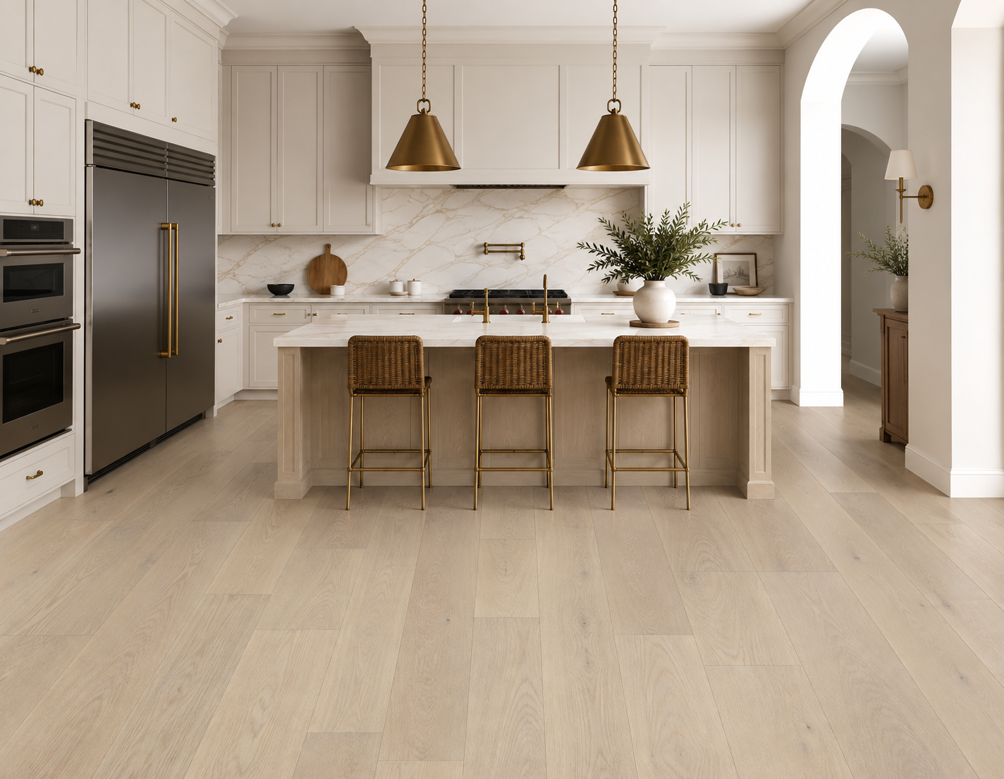 Luxury Pale Oak Kitchen with Brass Accents.png