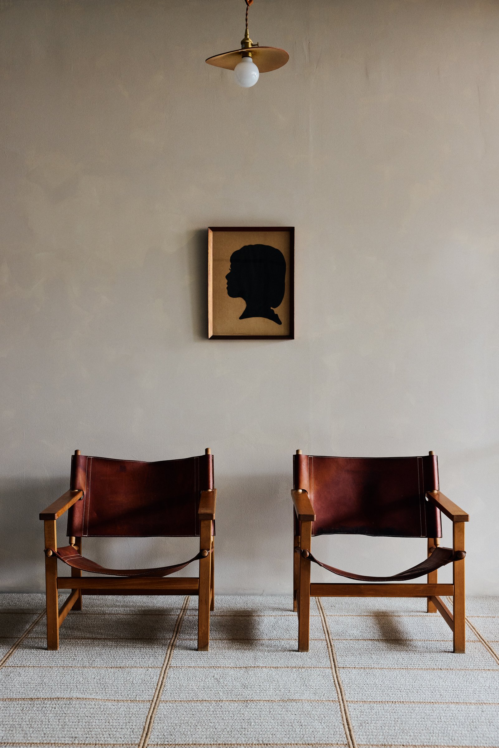 Grid Lined_Light Grey:Taupe Detail w:leather sling back chairs.jpg