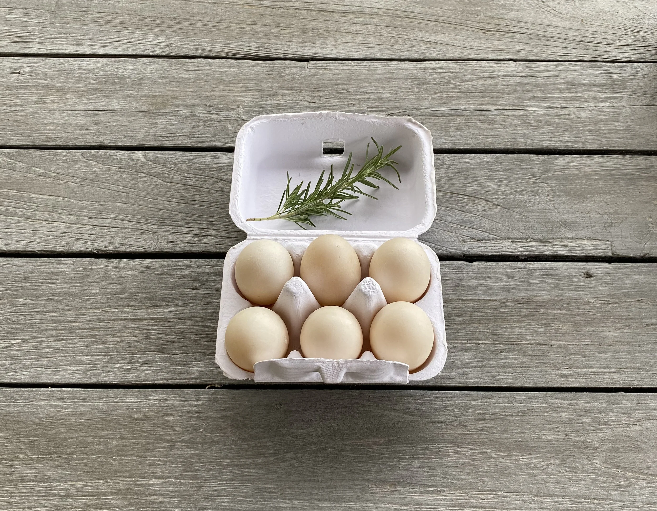 Duck Eggs, half dozen