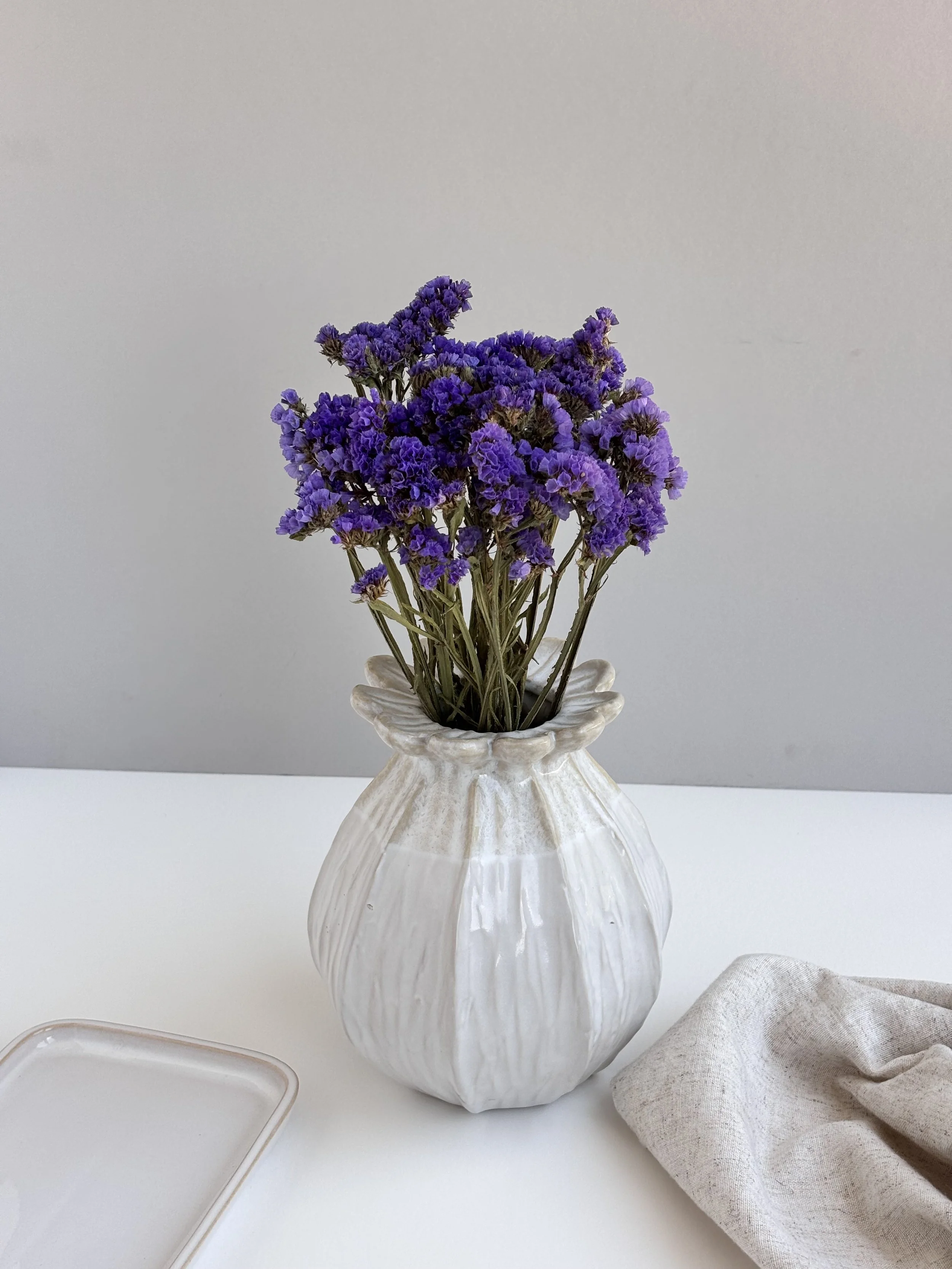 Dried Statice Dark Purple
