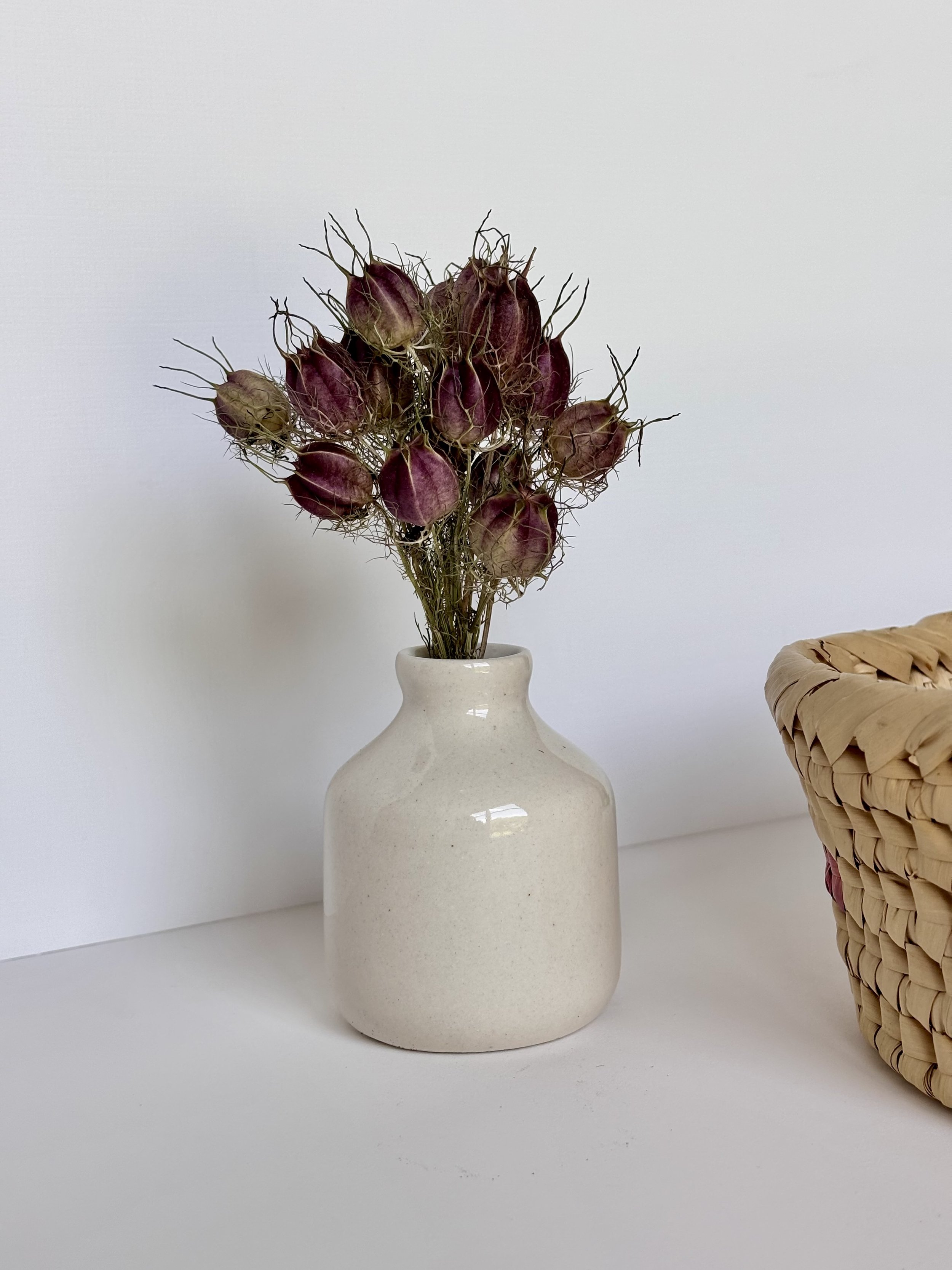 Small Dried Bouquet Nigella Pods