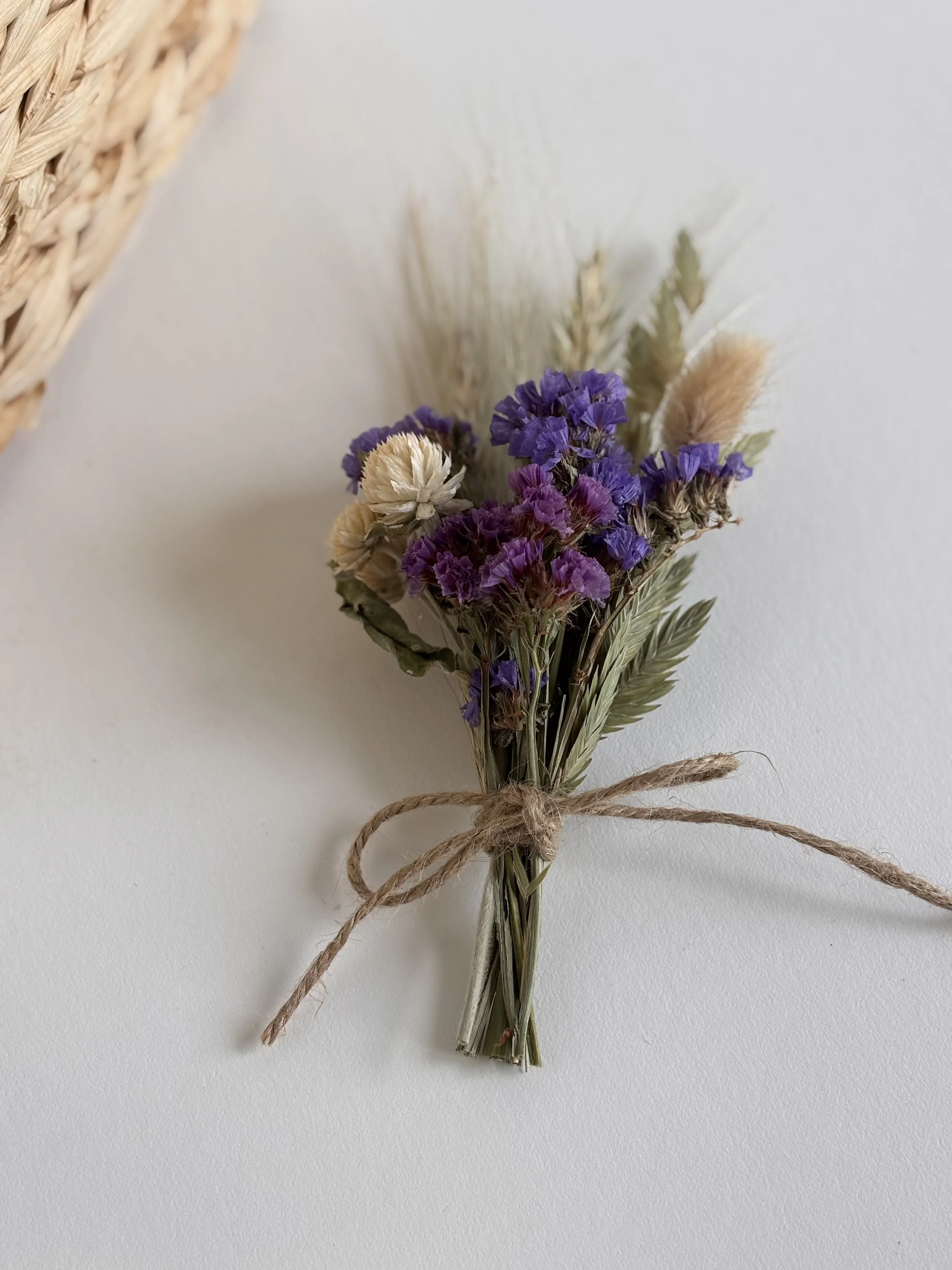 Mini Dried Bouquet Purple
