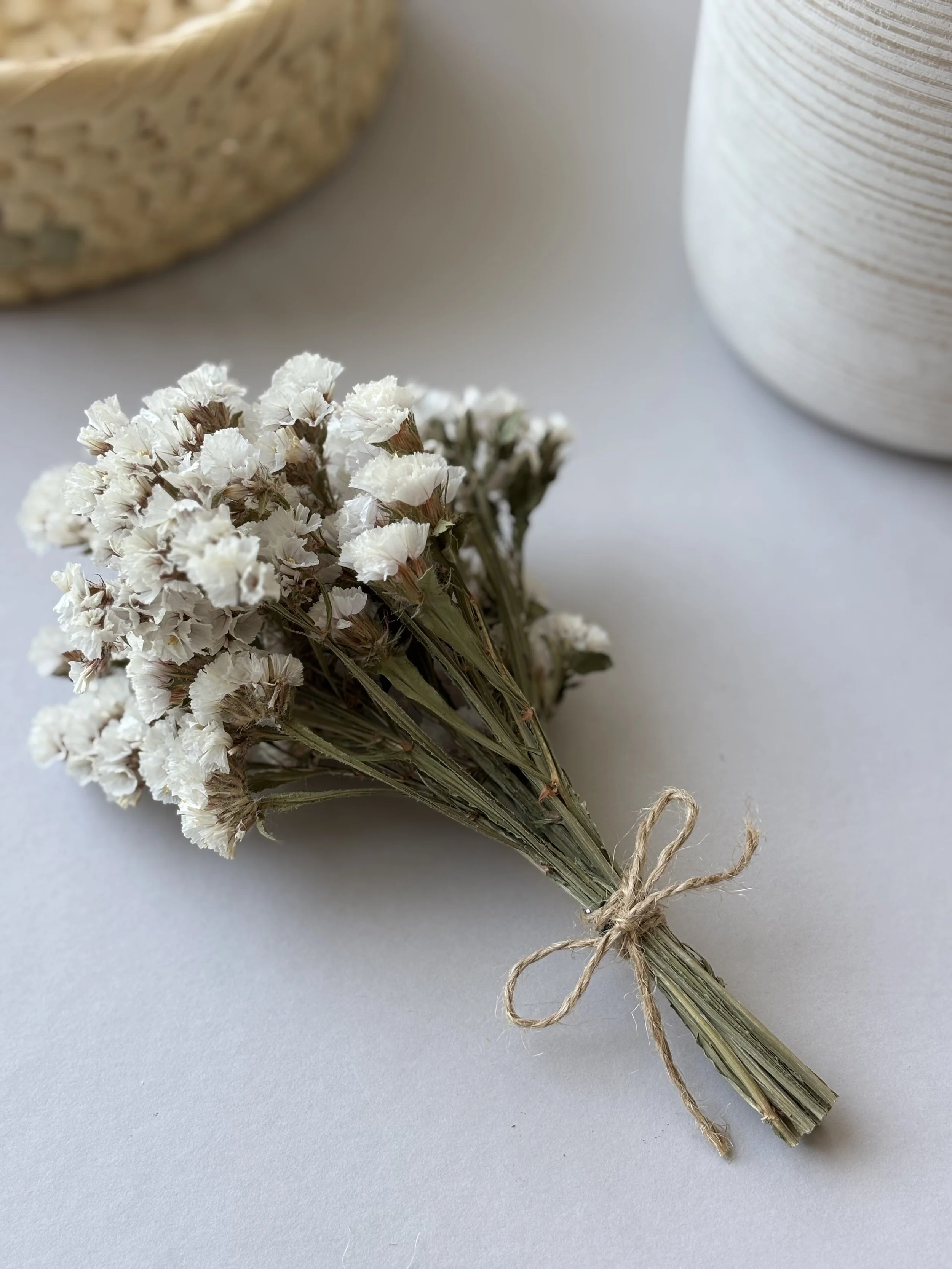 Small Dried Bouquet White