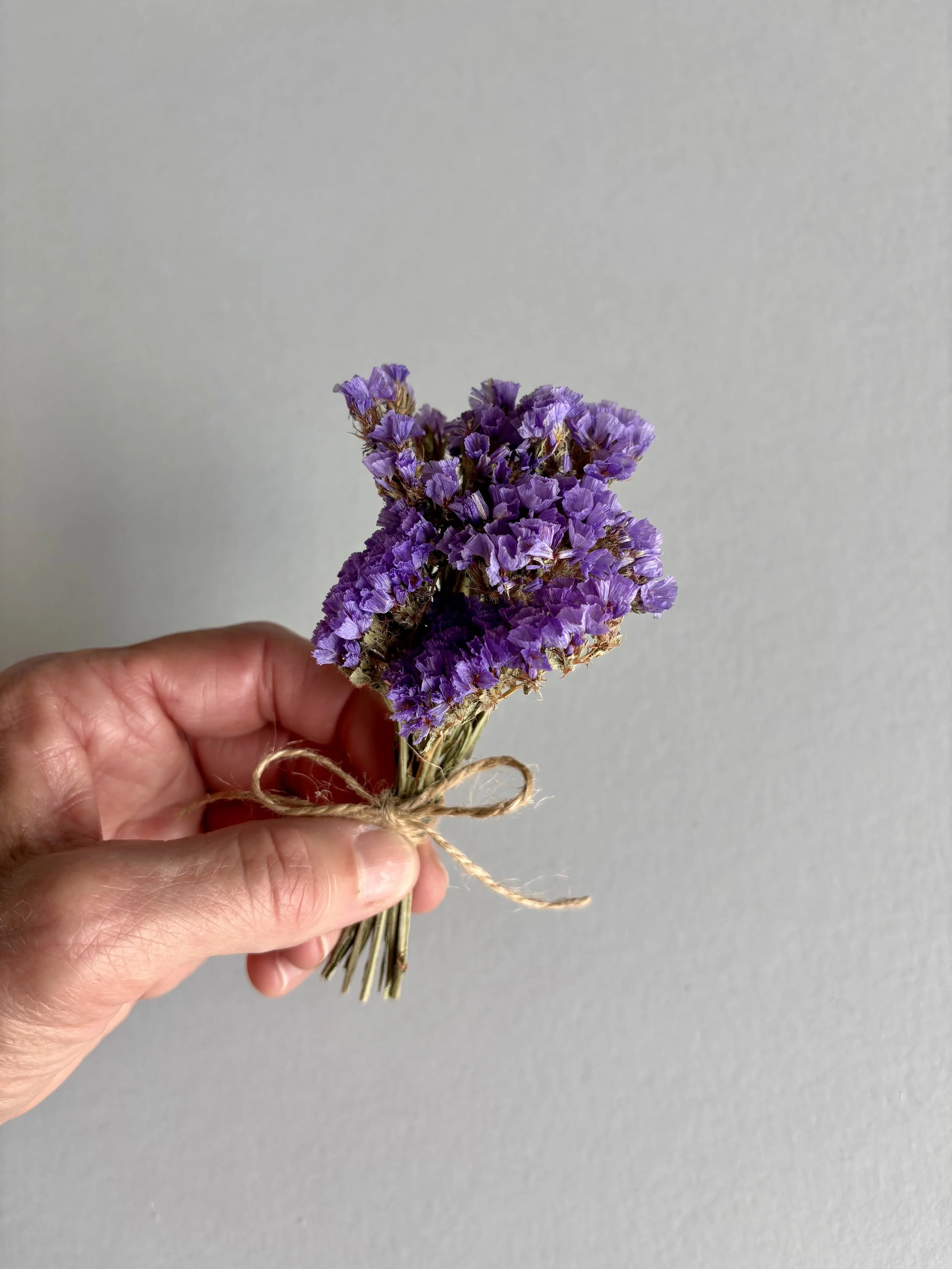 Mini Dried Bouquet Purple