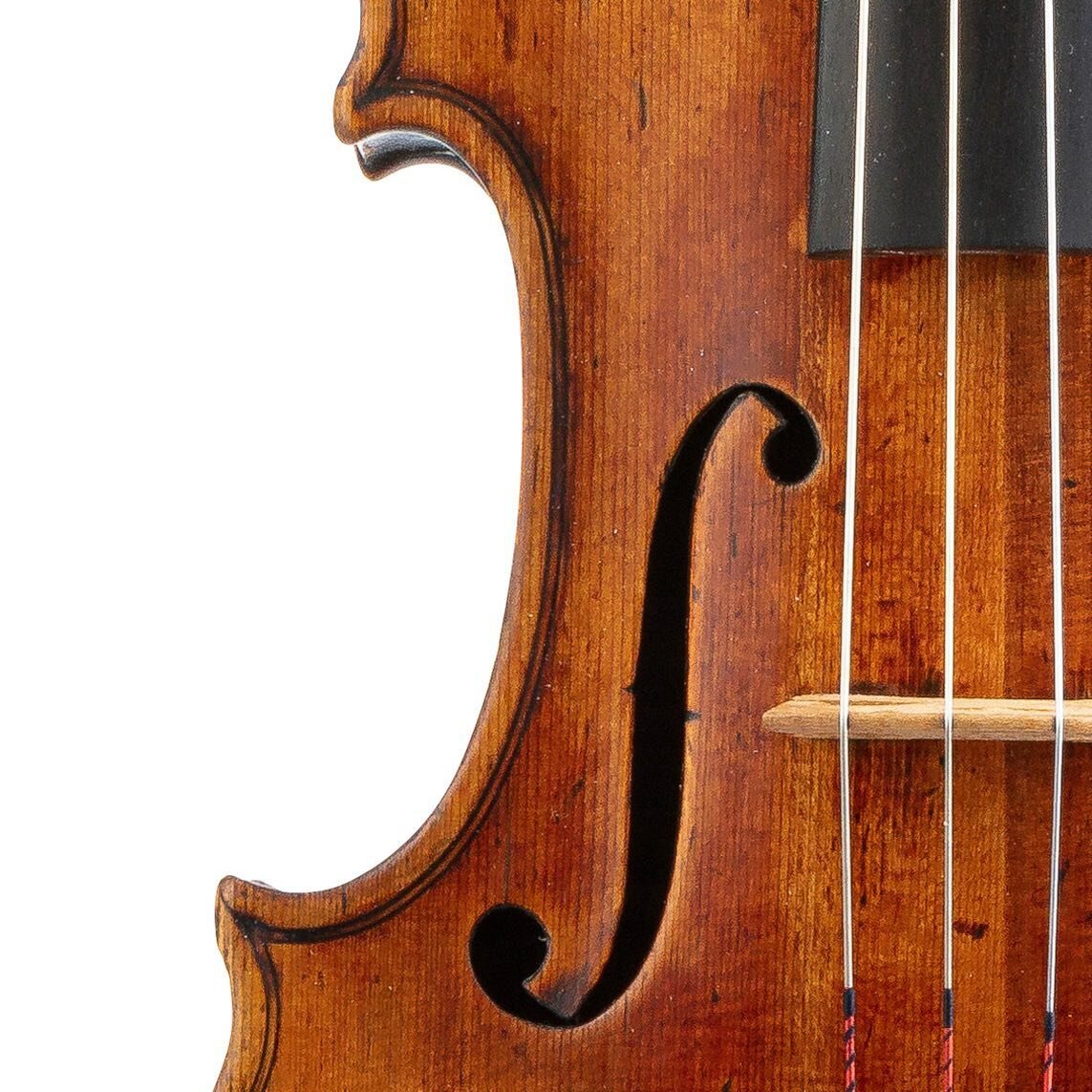 A fine English violin by Charles Harris, c.1820 now available at Ruschil &amp; Bailly, London. 

The violin has a very striking Italian look, due to the stunning transparent red varnish over deeply flamed golden brown maple and fine spruce, Cremonese