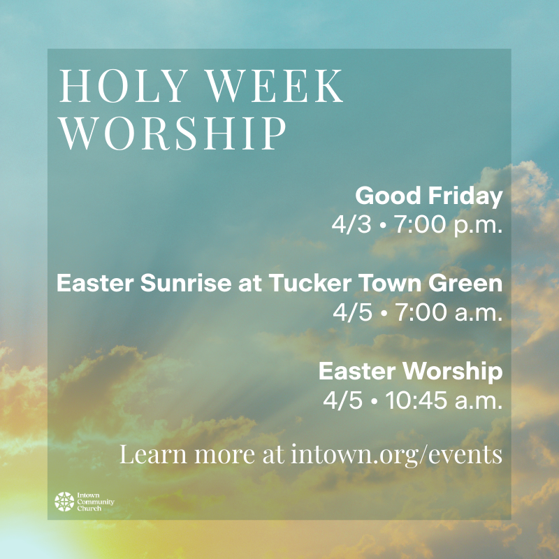 Holy Week Services