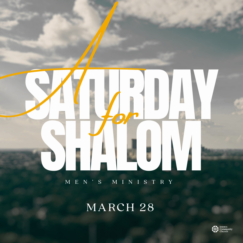 A Saturday for Shalom
