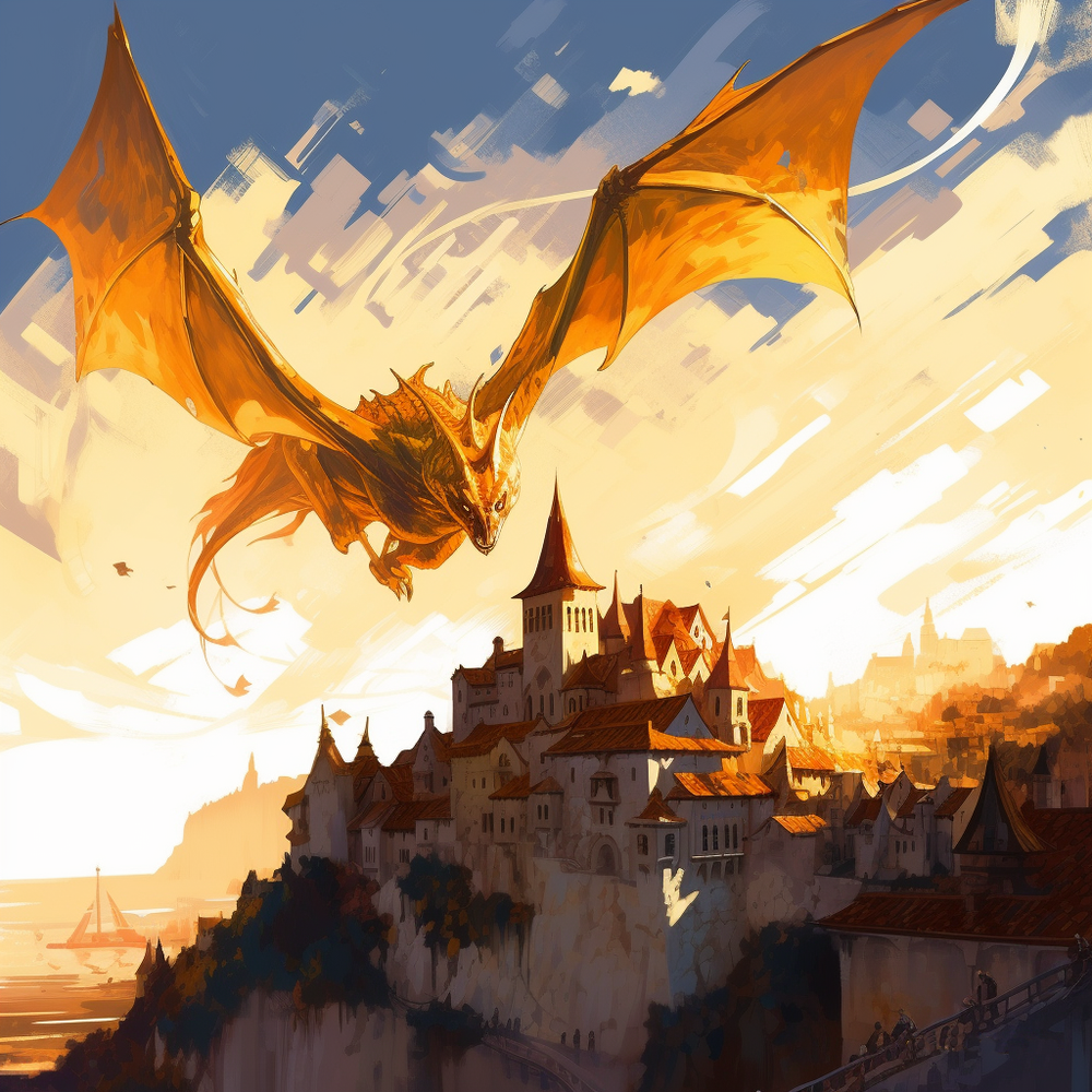 Scarlet Envelope. Tale of a Golden Dragon. Magical Tabletop Puzzle Game —  Scarlet Envelope