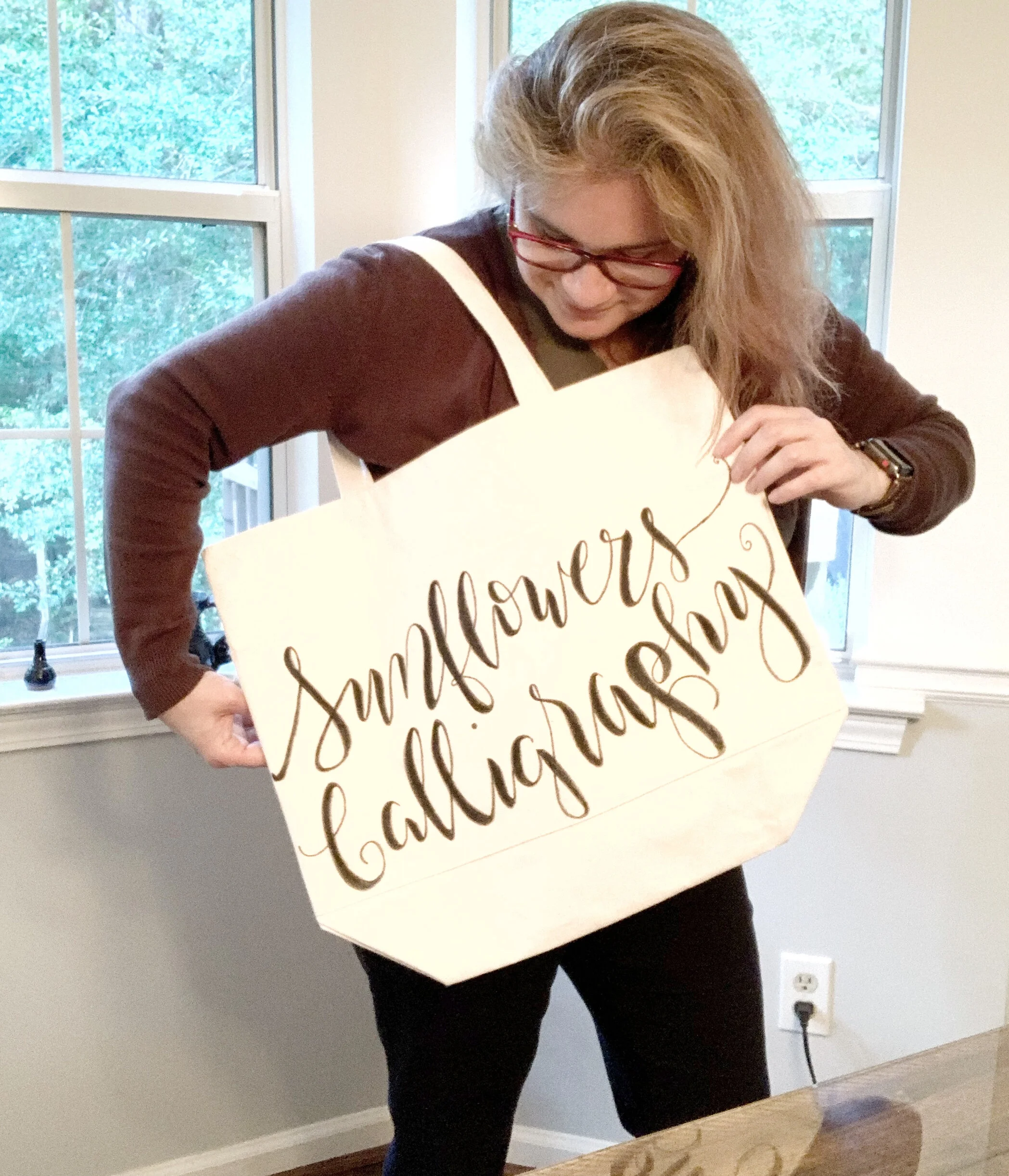 Personalized/Handwritten Canvas Bag