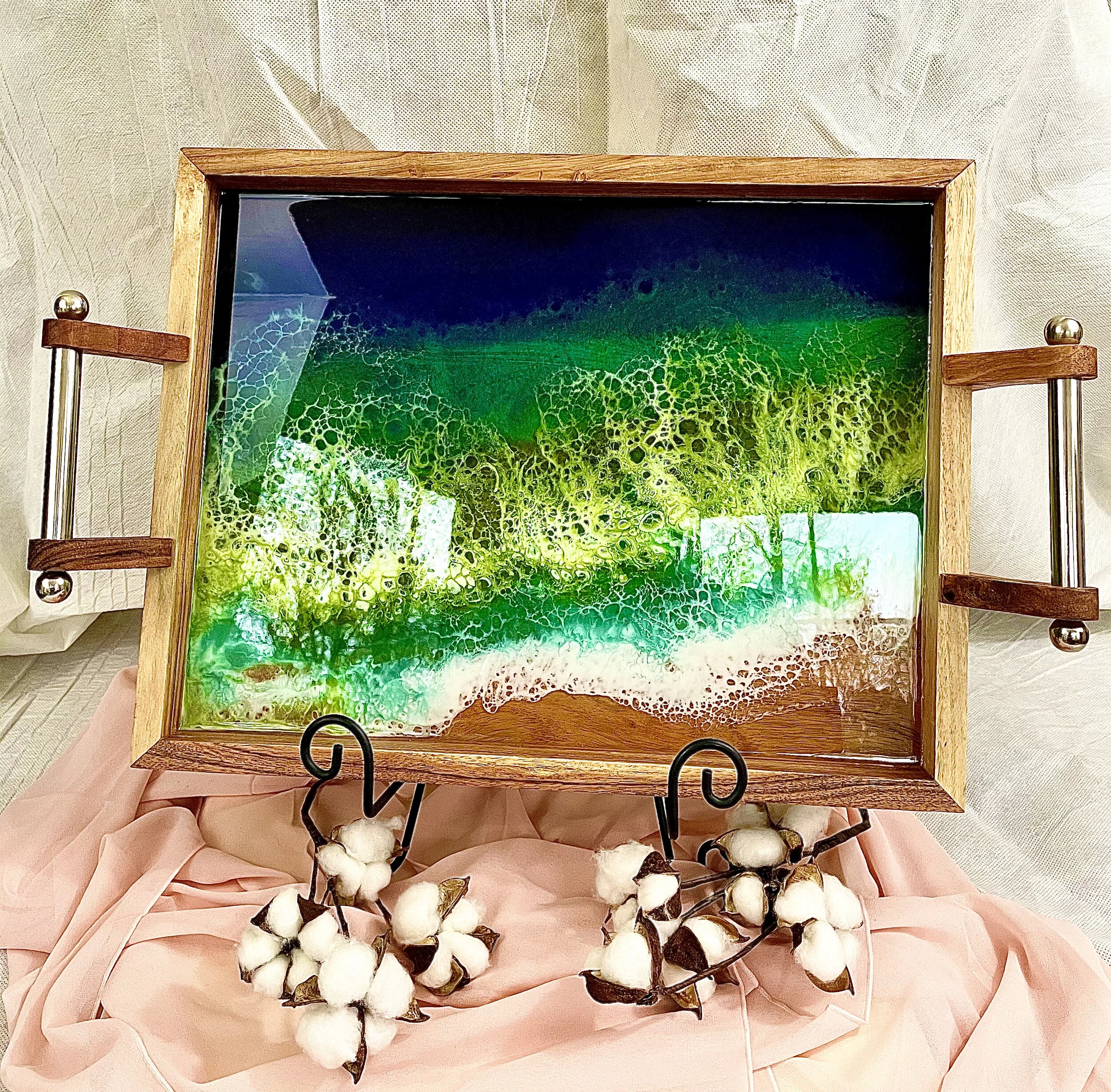 Island Waves - Resin Tray