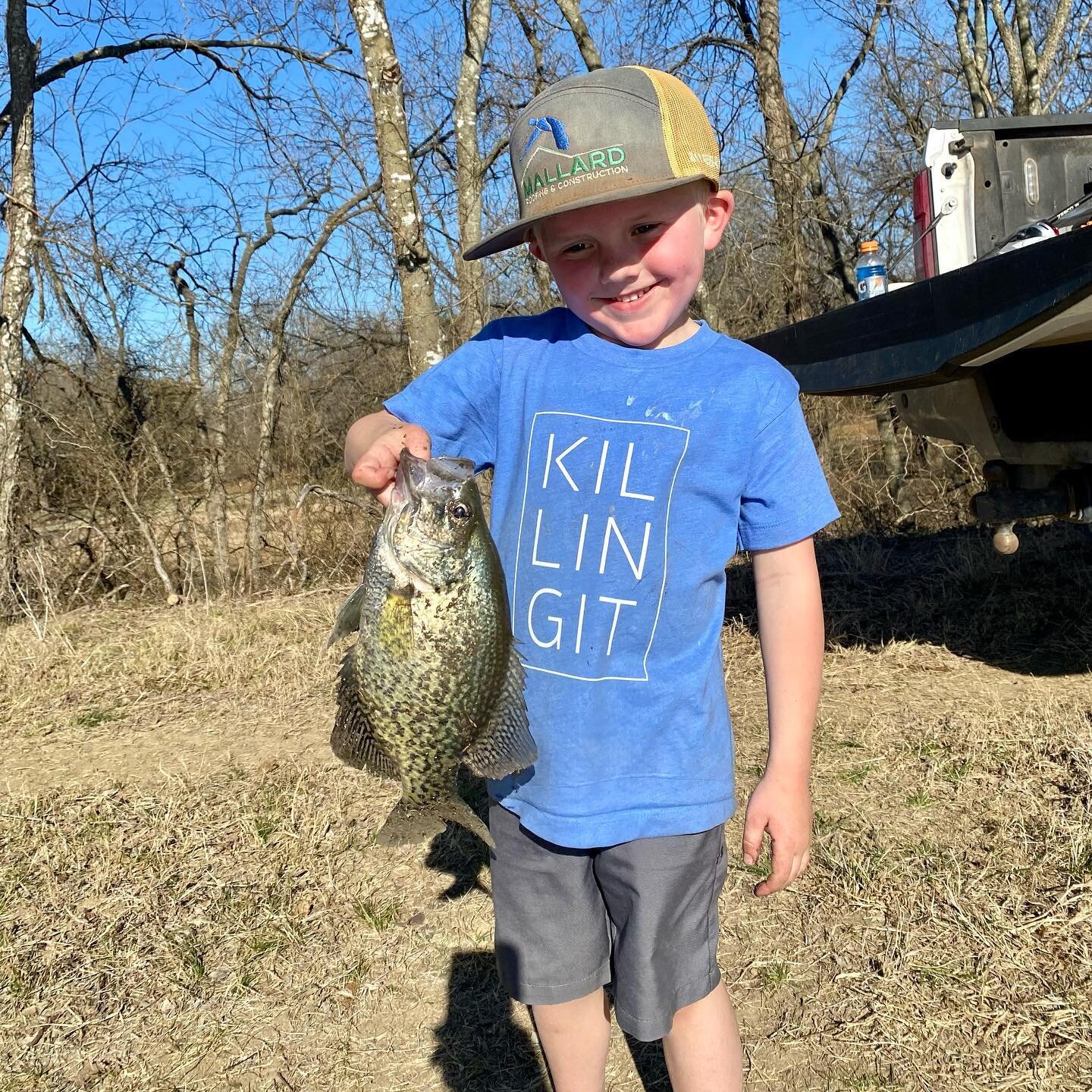 One of our favorite things is seeing the people we love wear Mallard Roofing hats. This guy has to be our cutest supporter!