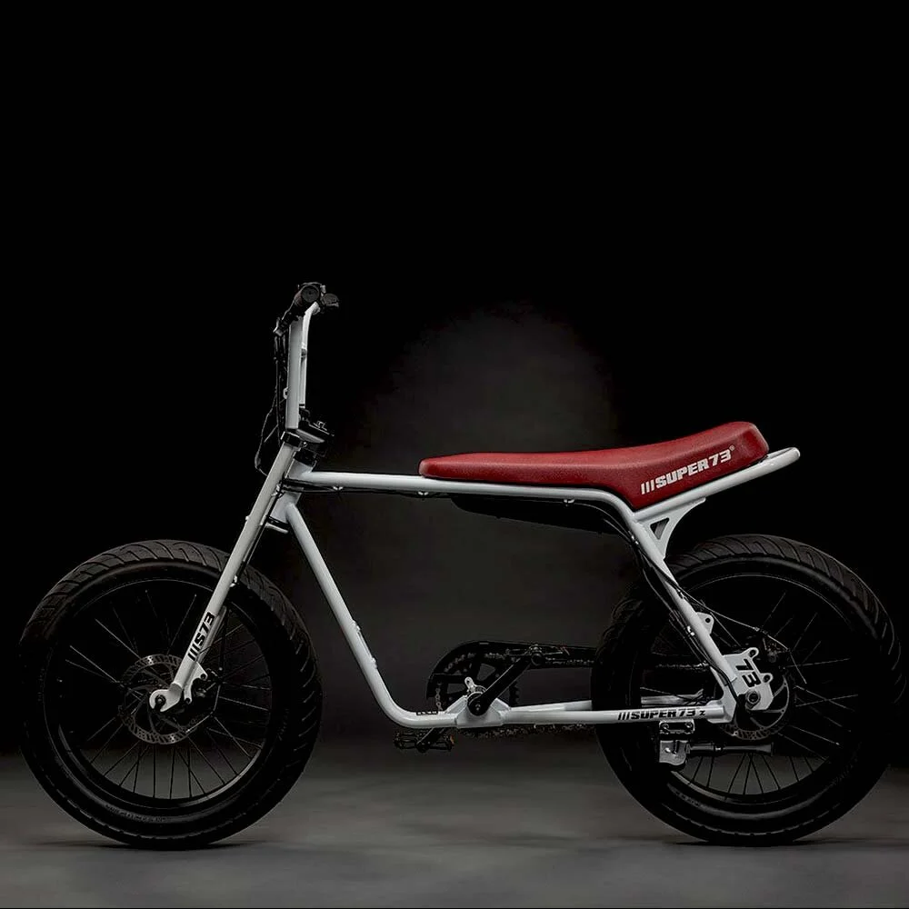 Super 73 Z1 - White — BIKEFACTORY 