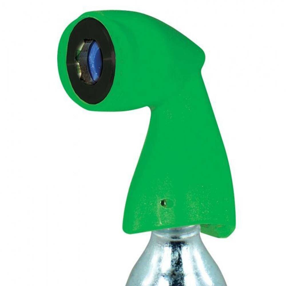CO2 inflator with 20g Cartridge Microflate Nano Genuine Innovations Green CO2 inflator with 20g Cartridge Microflate Nano Genuine Innovations Green