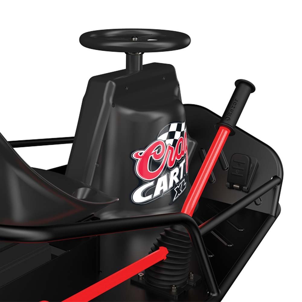 Razor - Battery-Powered Electric Cart - Black