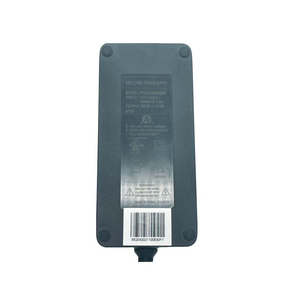 Burromax Battery Charger for Lithium Ion 58.8V 4Amp Batteries (TT1600R)-BIKEFACTORY-HAWAII-WAIPIO-KAPOLEI