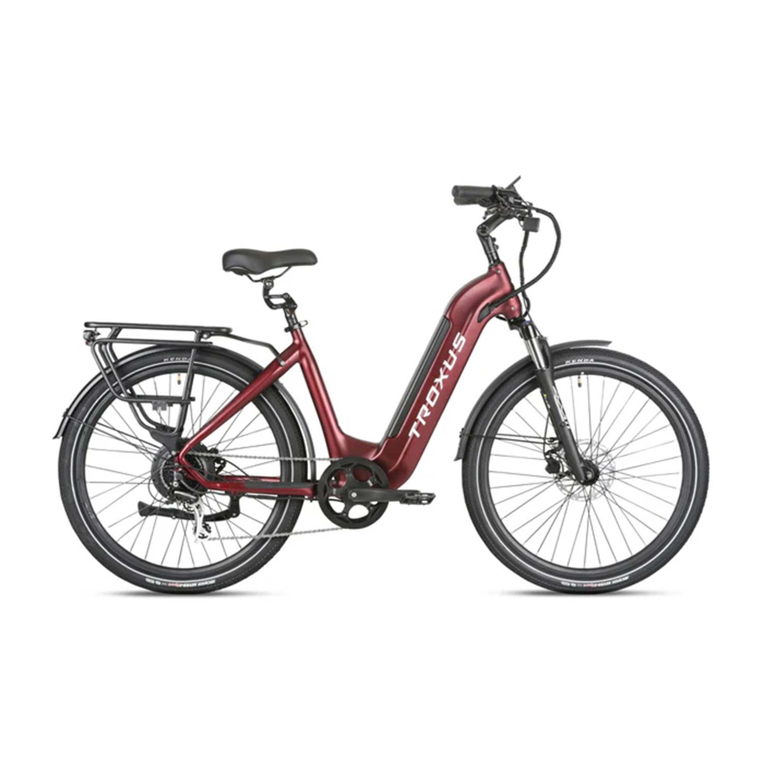 troxus-trax-commuter-e-bike-step-thru-red-BIKEFACTORY-HAWAII-HONOLULU-WAIPIO-KAPOLEI