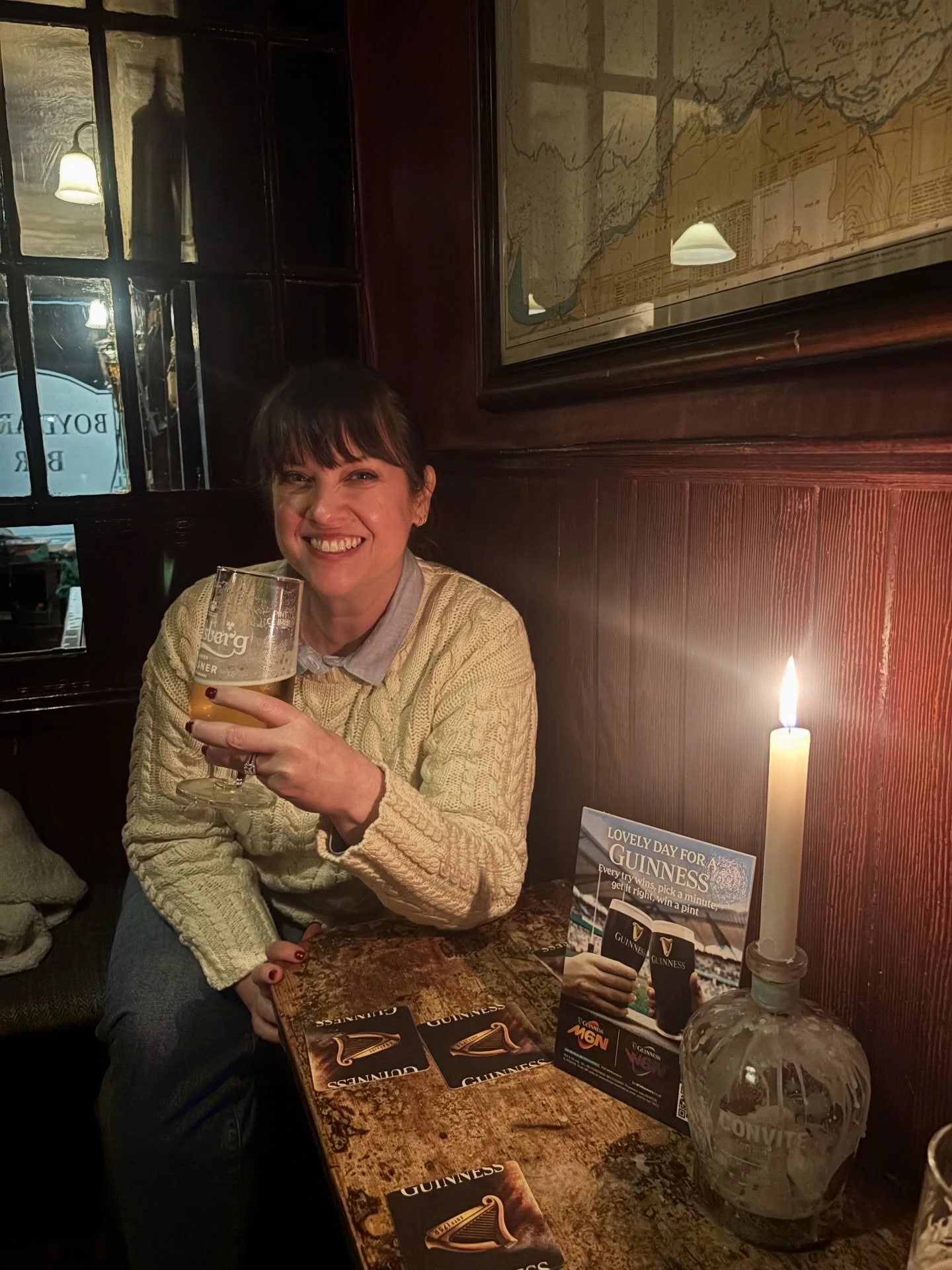 My recent trip to Ireland didn&rsquo;t align with St. Paddy&rsquo;s Day, but luckily the pubs are cozy and the beer is tasty all the year round. Sl&aacute;inte🍀🍻