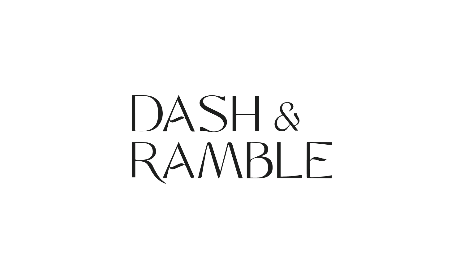 Dash &amp; Ramble