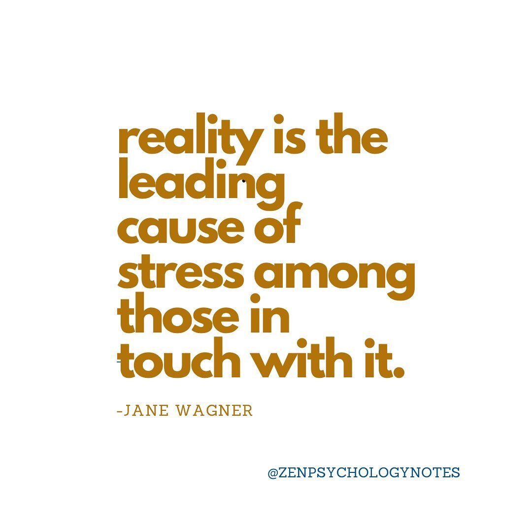 The problem isn&rsquo;t that life is inherently stressful, it&rsquo;s our attempt to avoid this truth and live in a fantasy world where things always go our way and turn out as planned. 
In the famous words of Chogyam Trungpa, &ldquo;The bad news is 